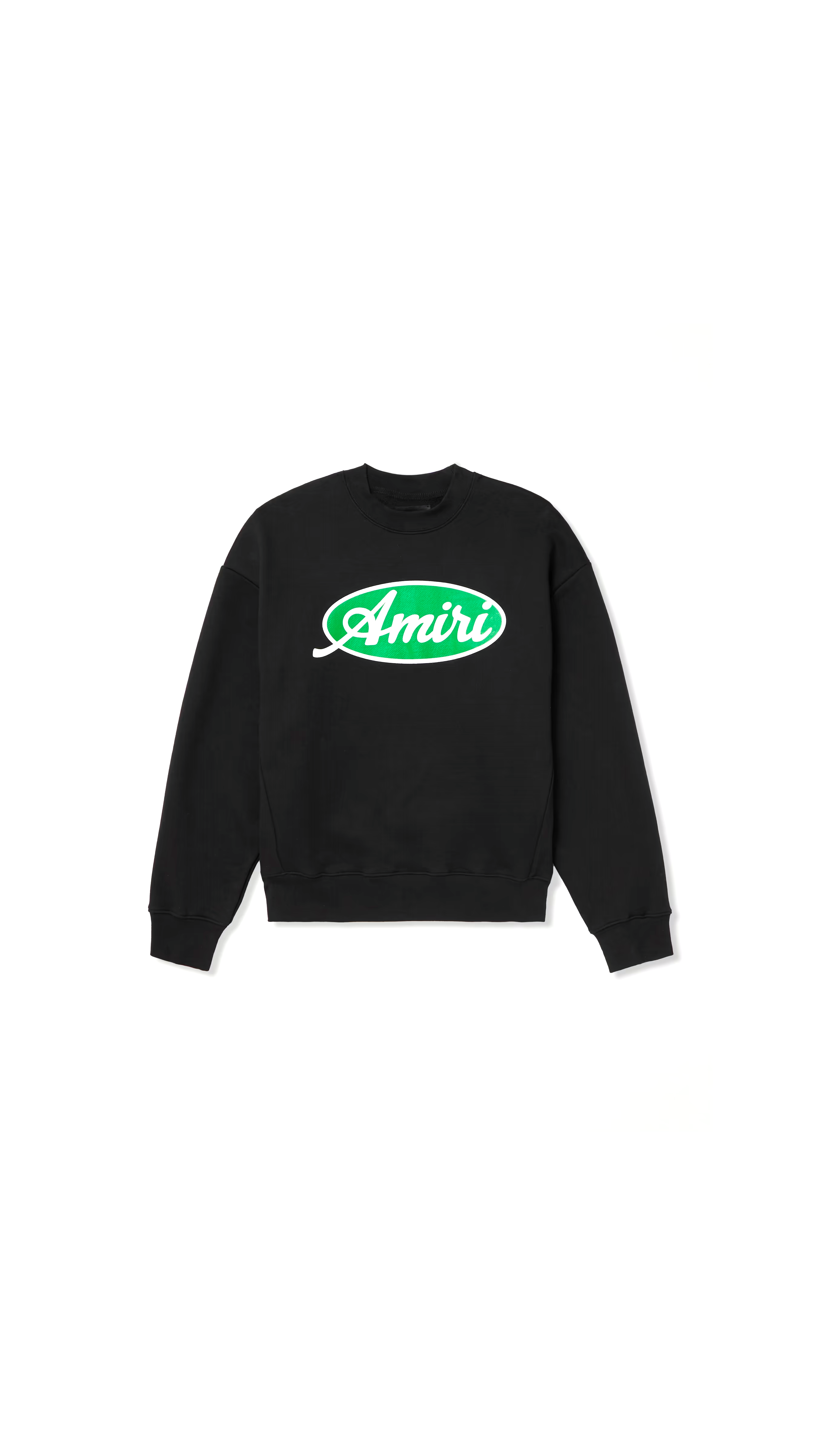 Amiri Oval Oversized Sweatshirt - Black