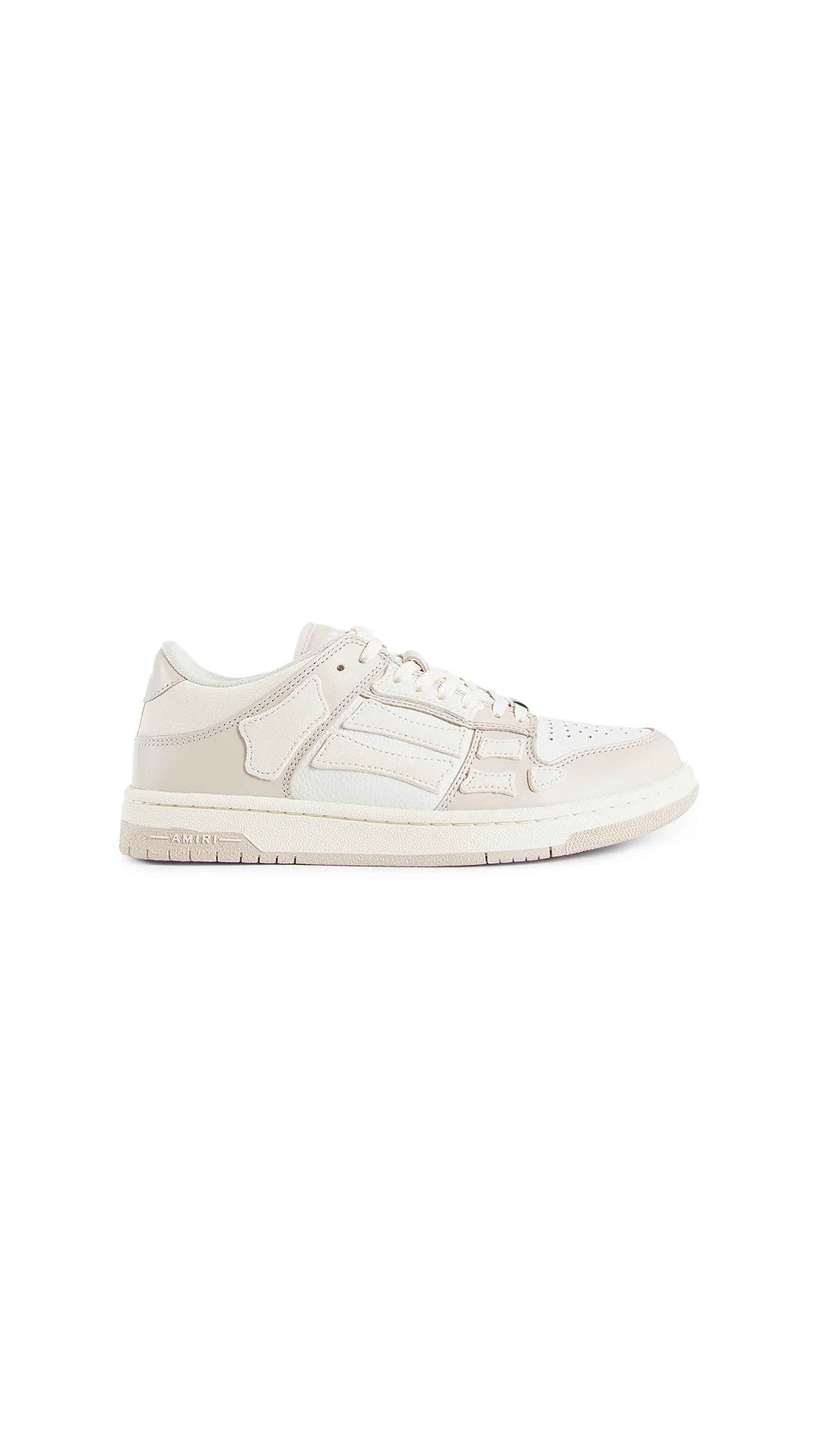 Skel-Top Low Sneakers - Beige/White