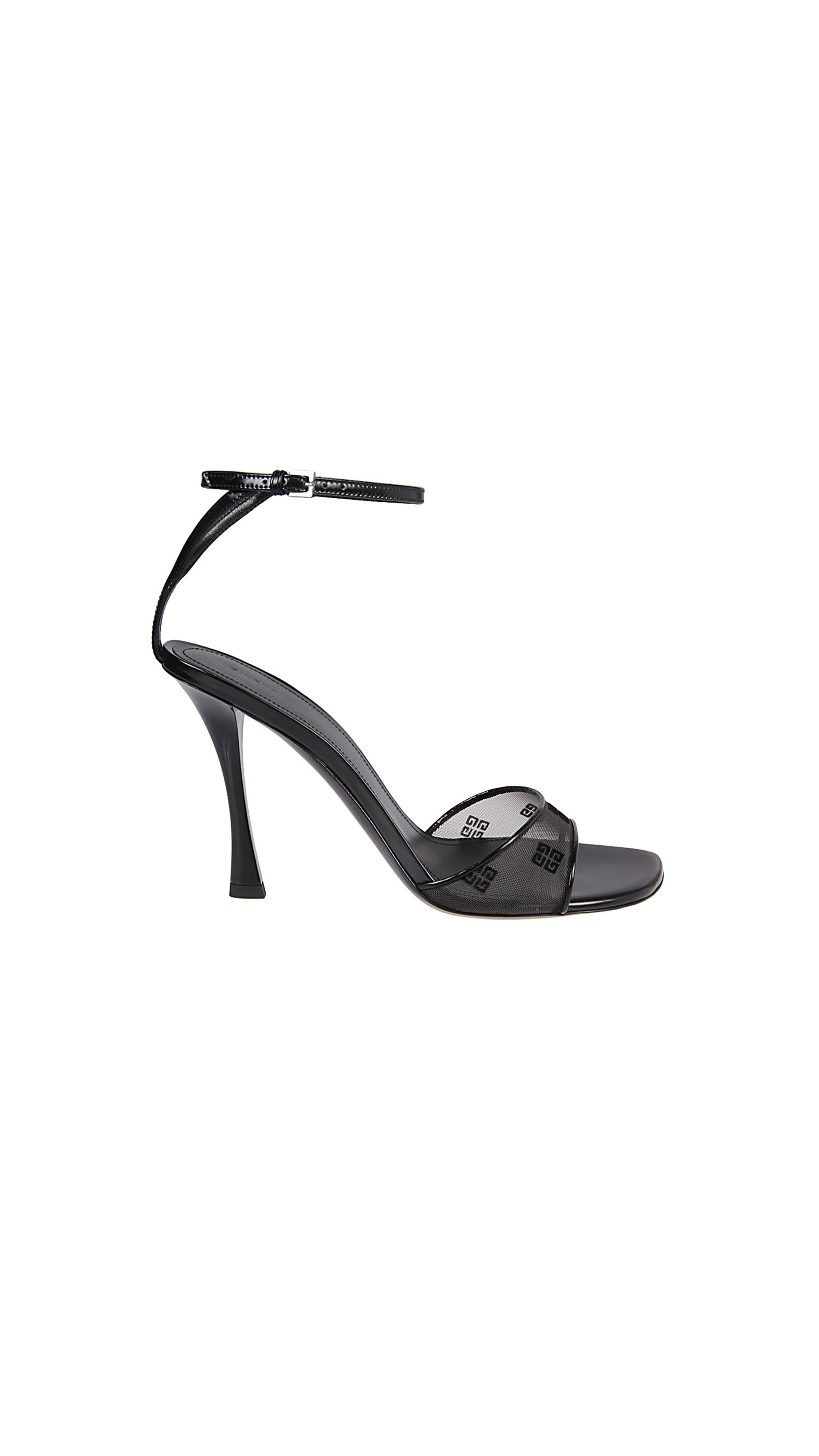 Decolleté With Ankle Strap - Black