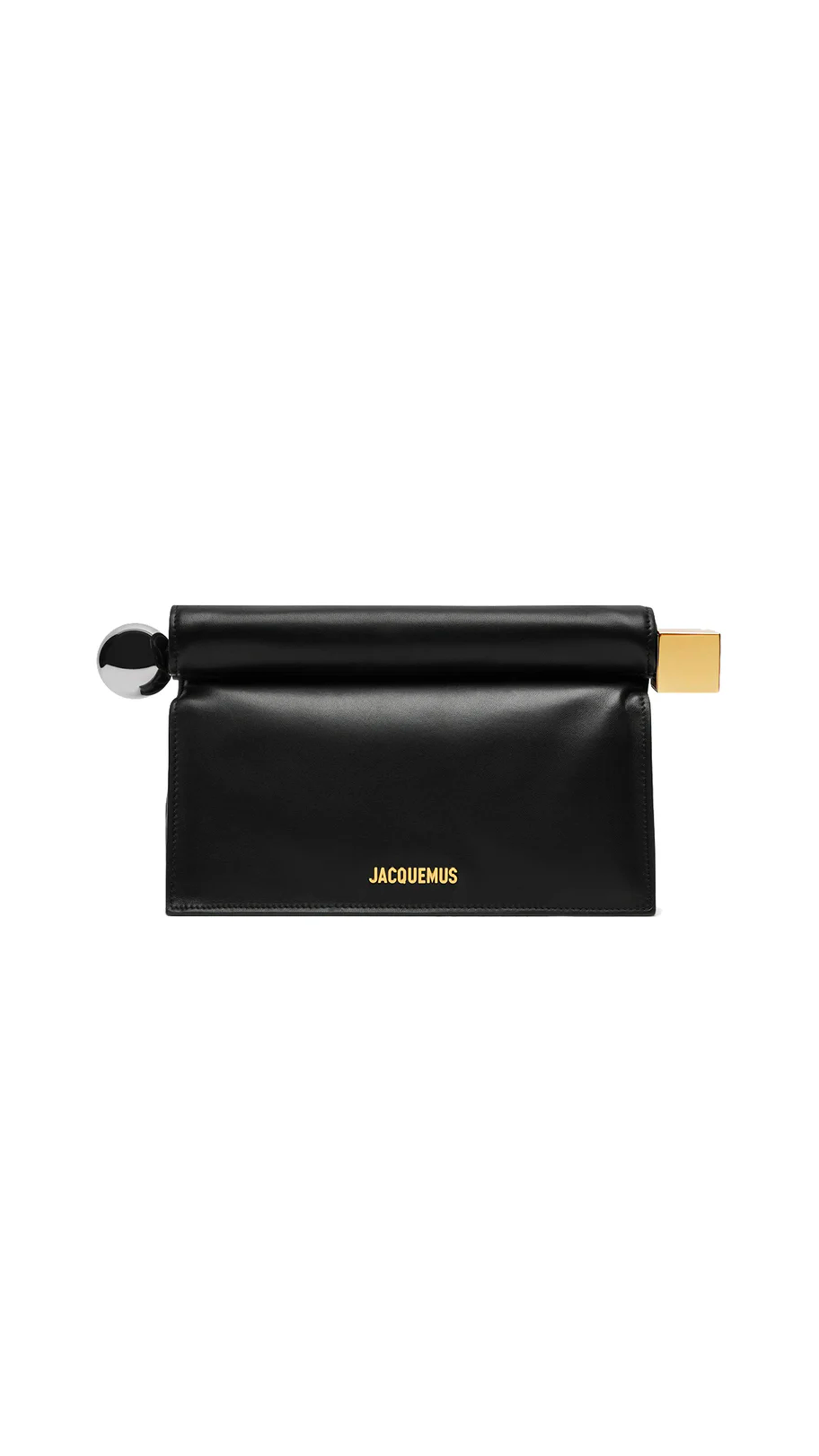 Le Rond Carré Clutch - Black