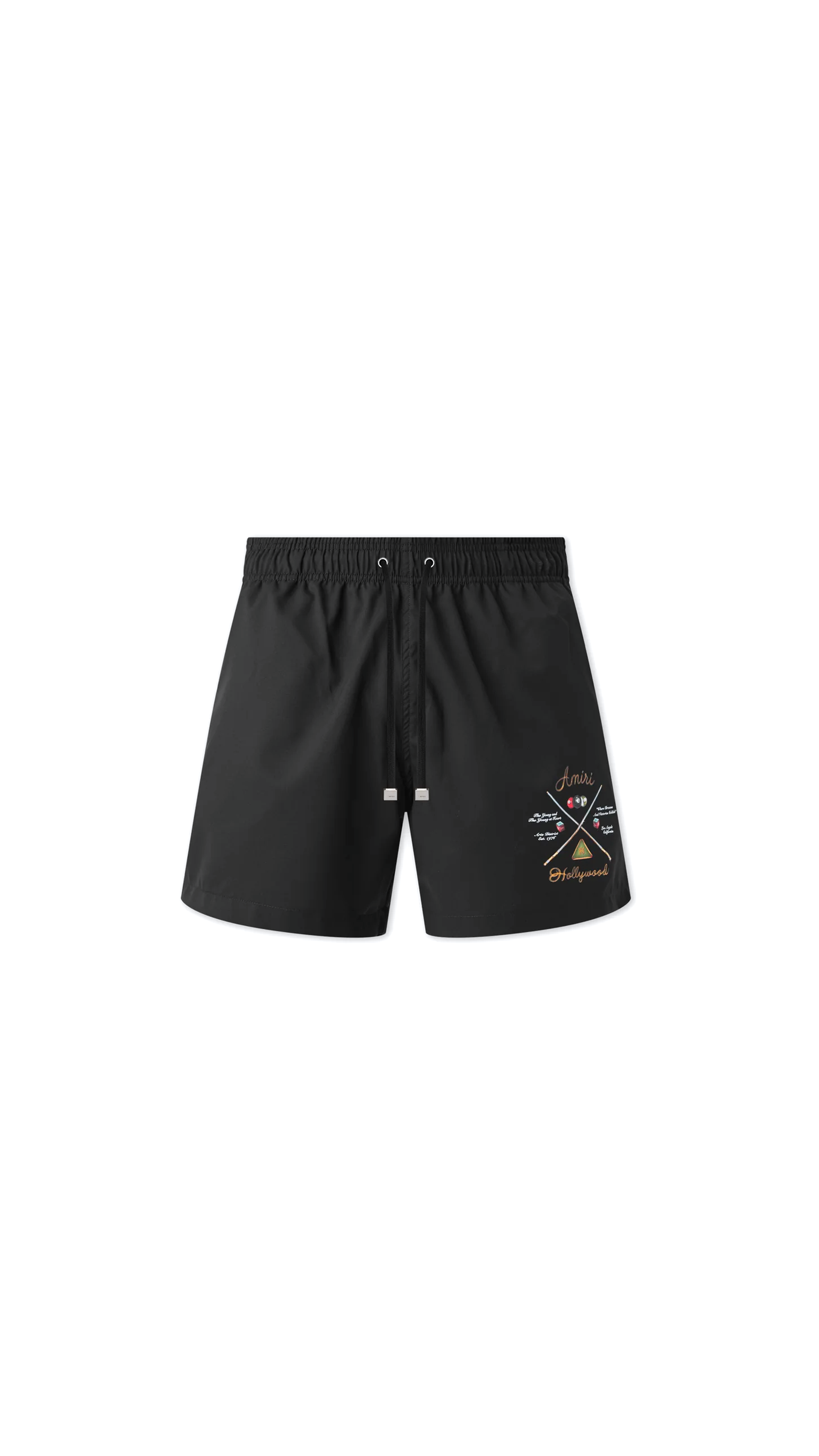 Amiri Pool Cue Swimming Trunks - Black