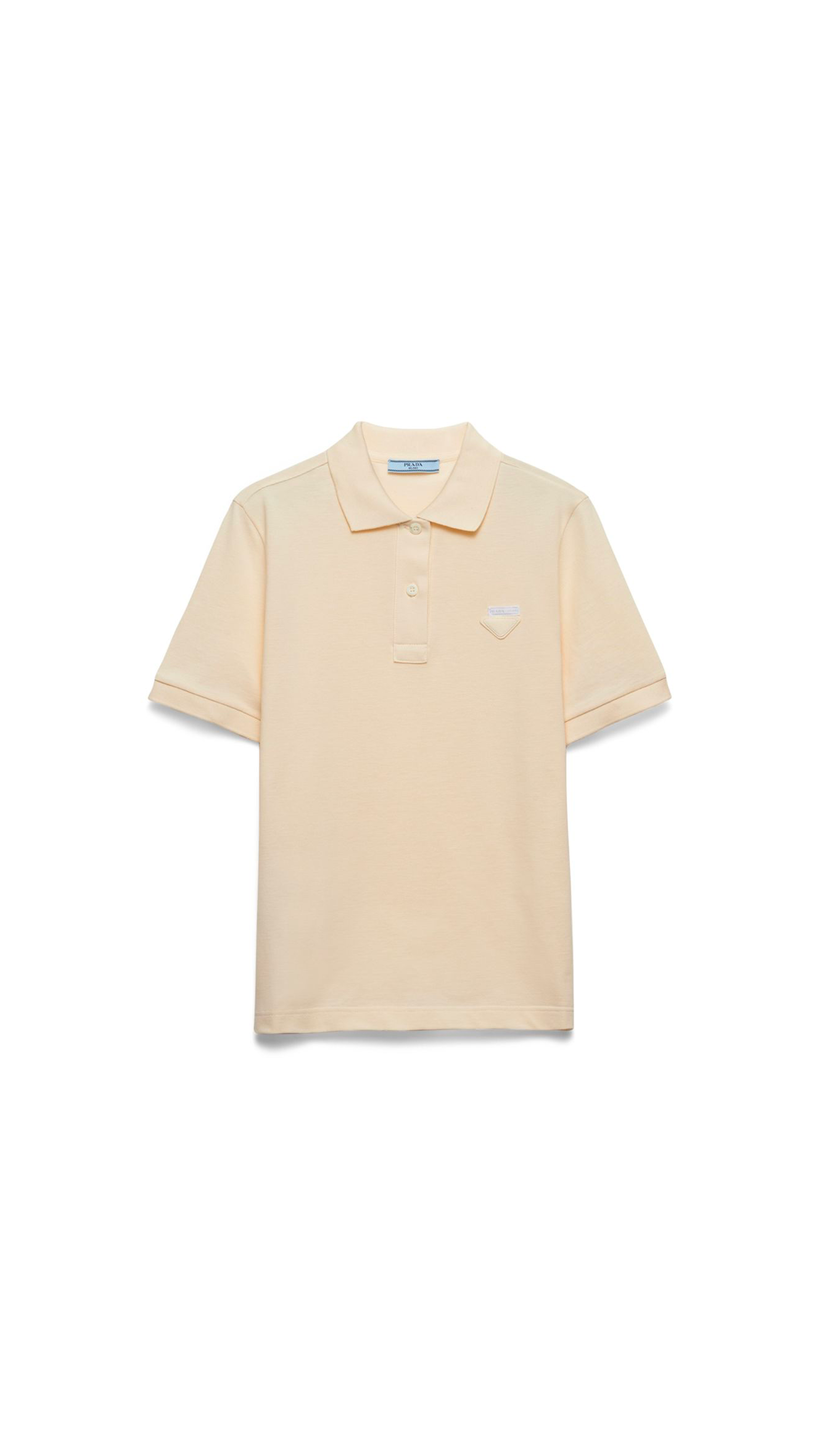 Piqué Polo Shirt - Vanilla