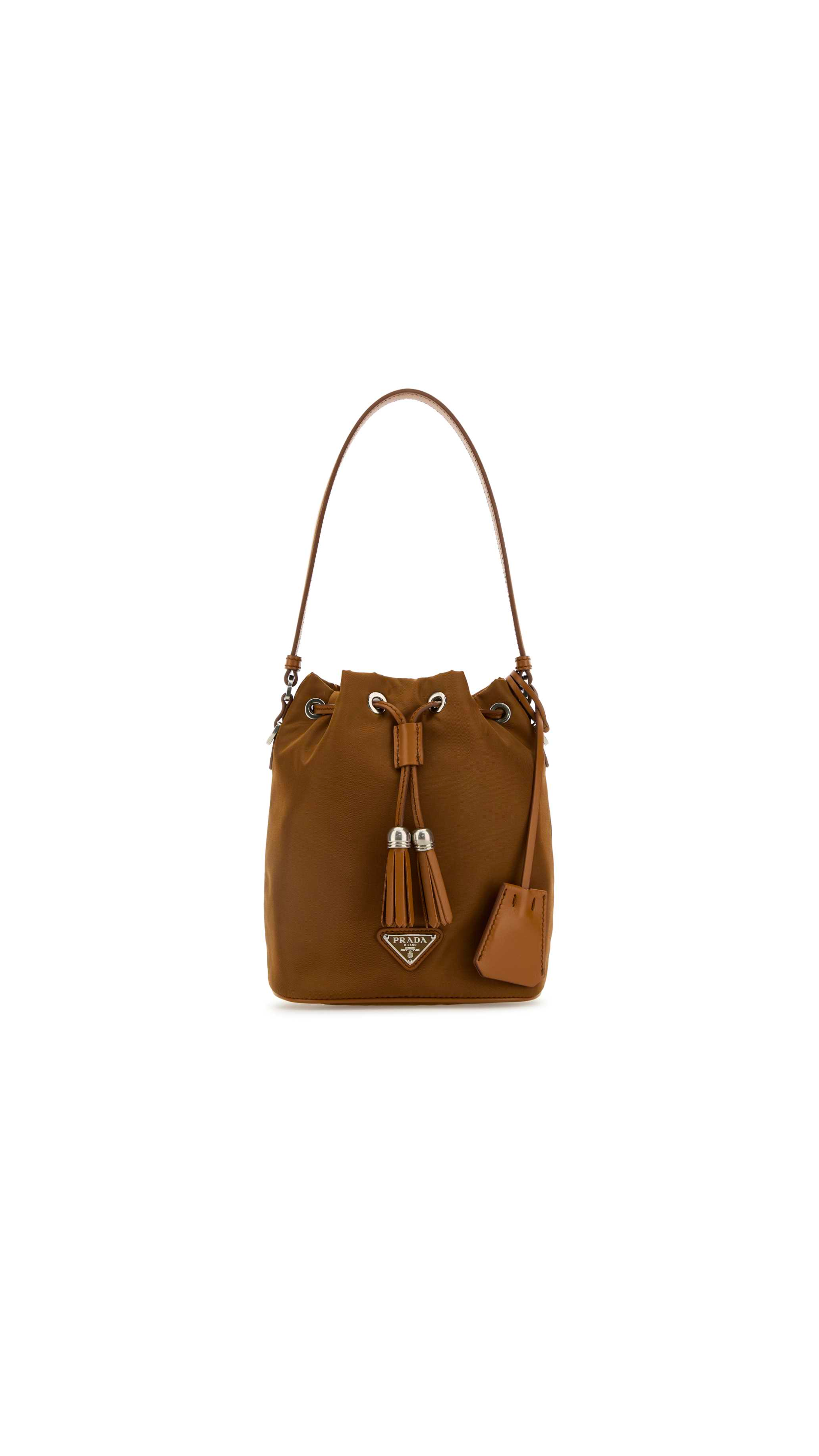 Prada Re-Nylon Mini Bag - Brown