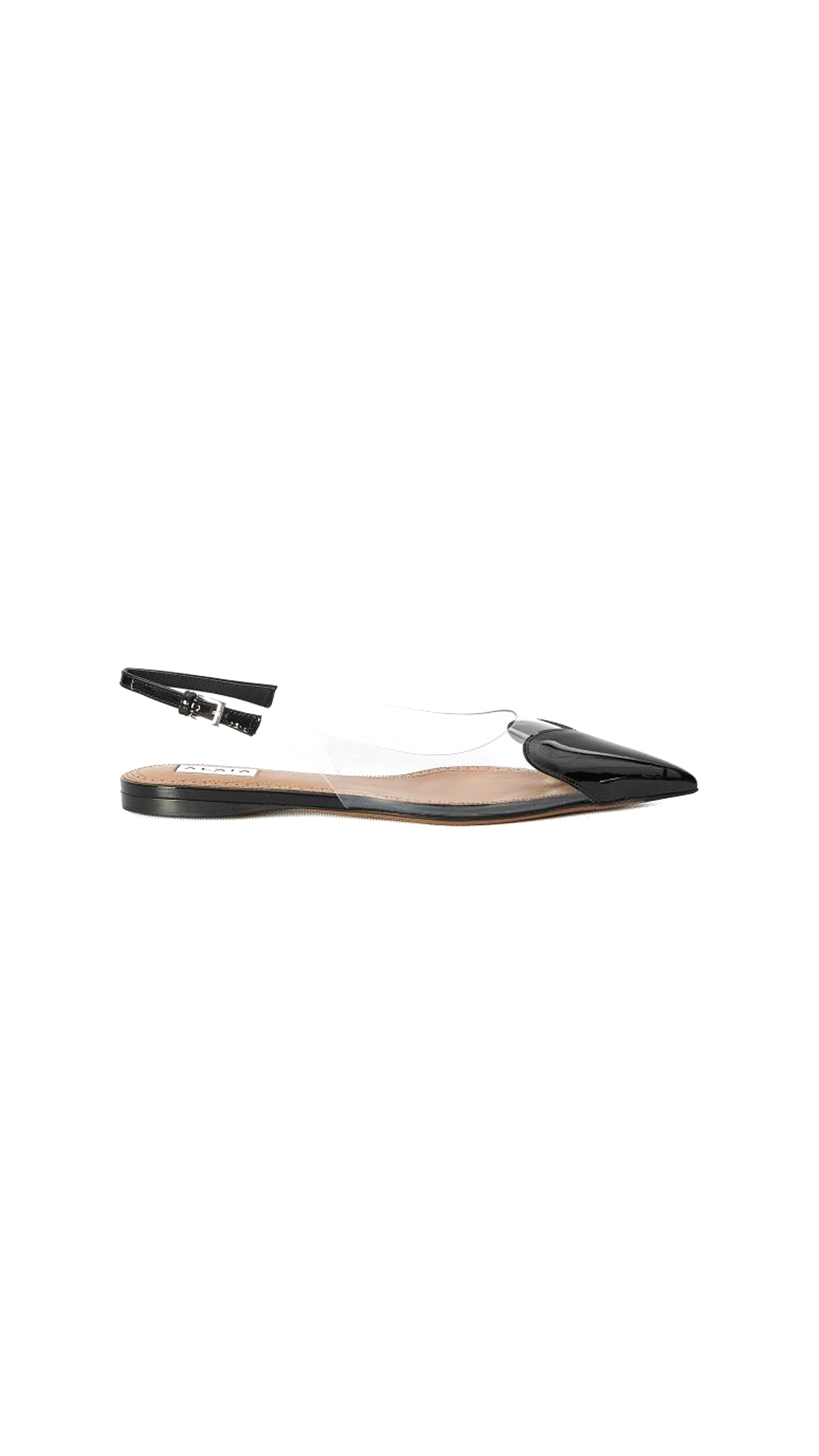 Slingback Flat Le Coeur - Black