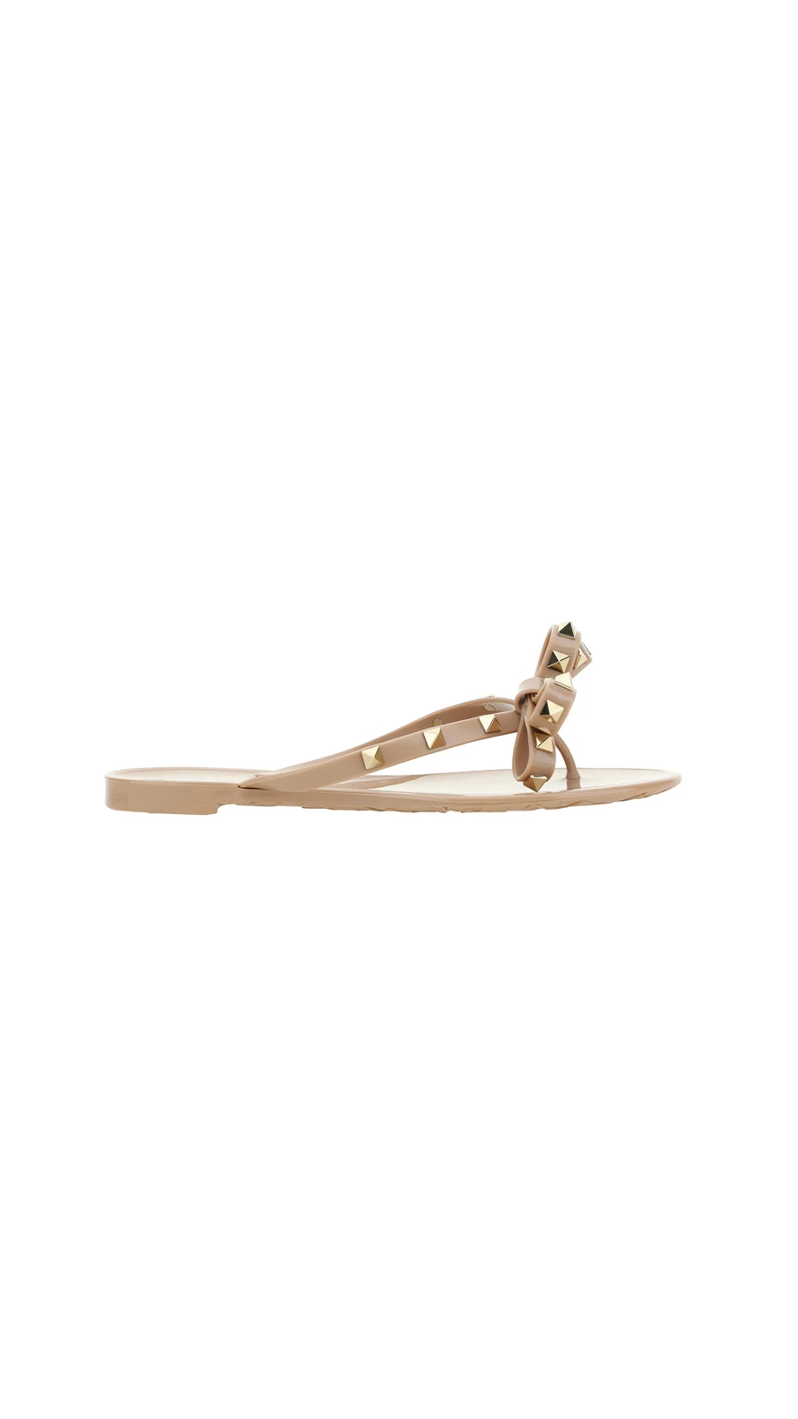 Summer Rockstud Sandal - Beige