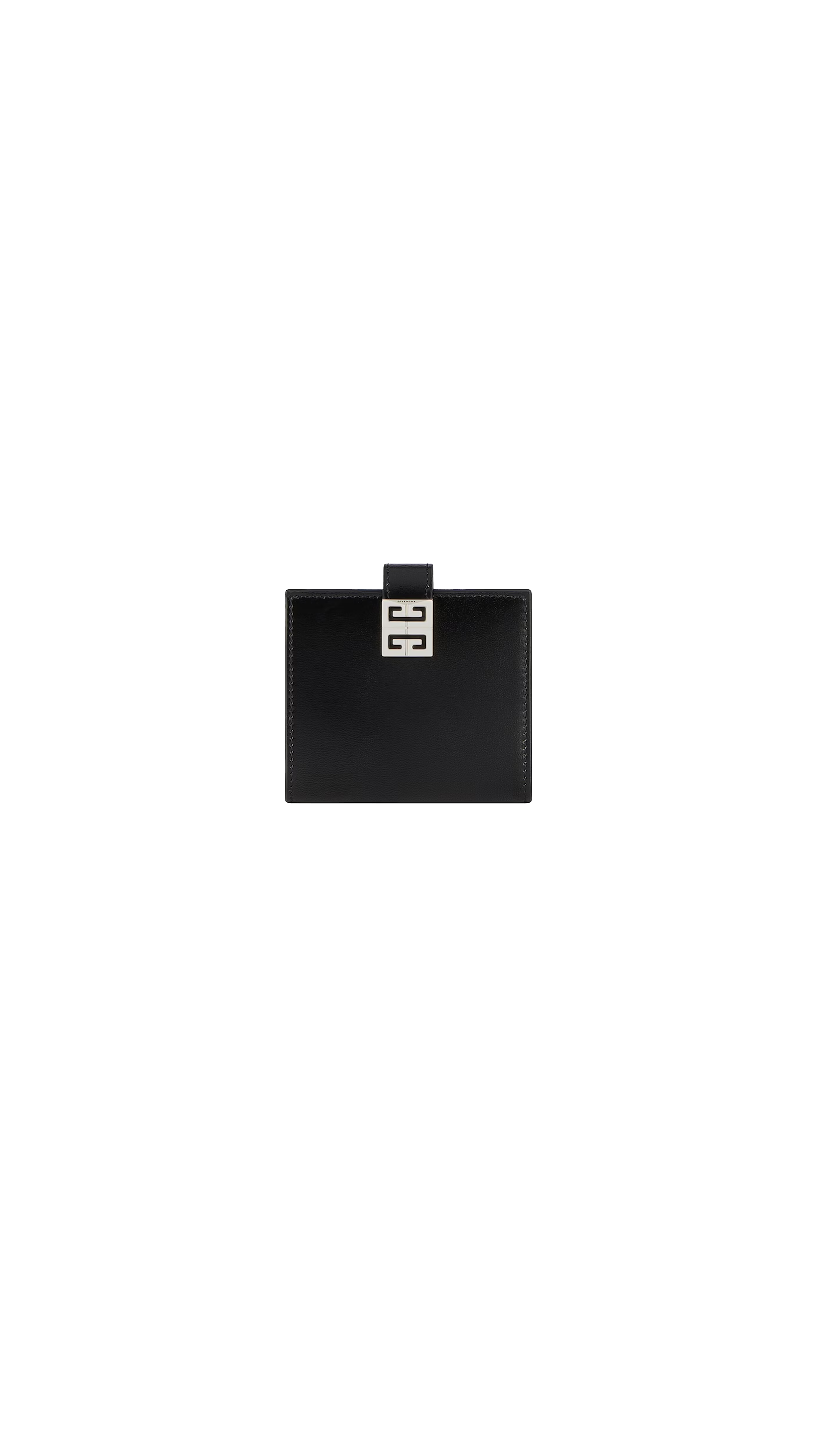 4G Wallet In Box Leather - Black