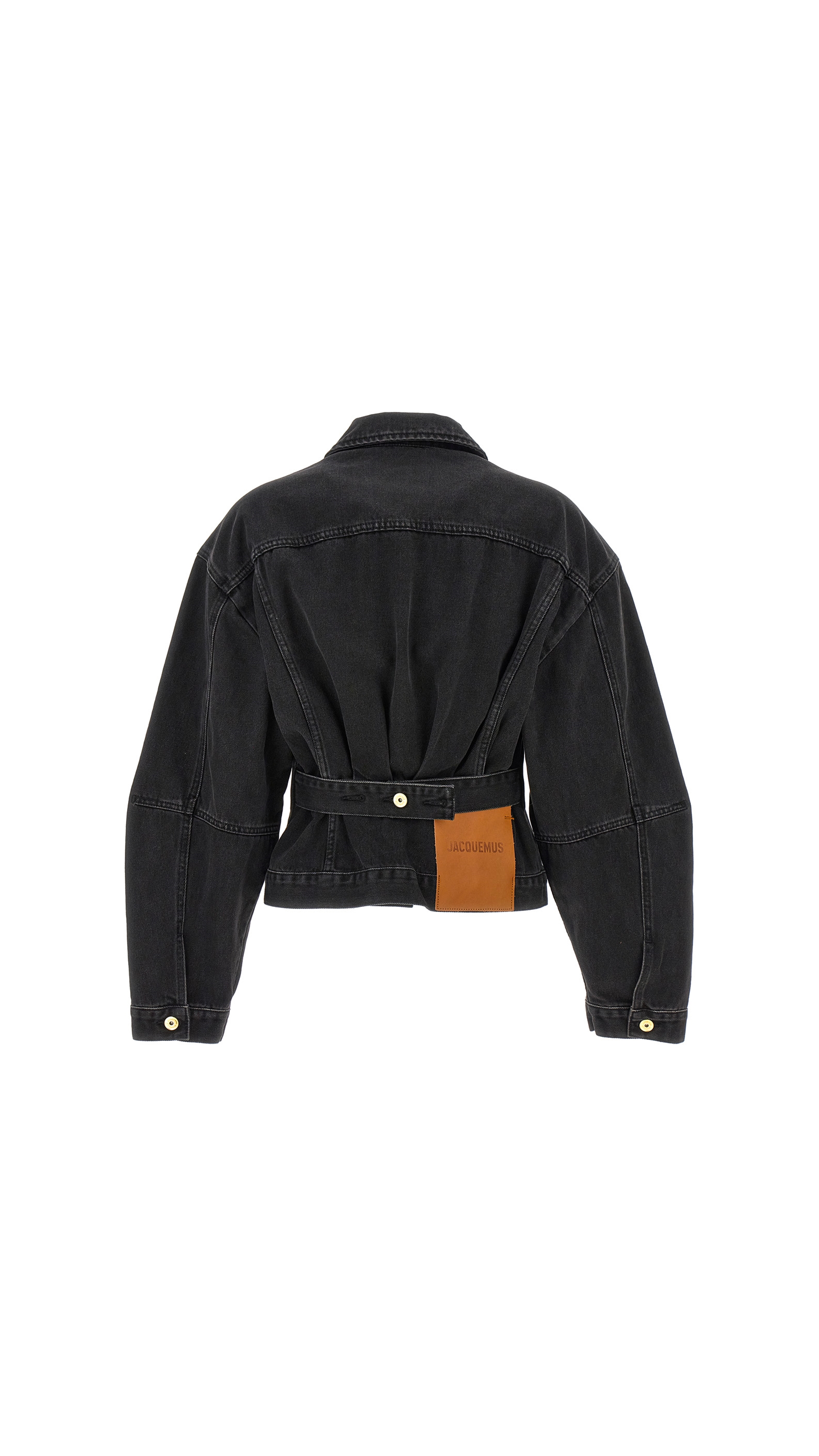 The Denim De-Nîmes Jacket - Black