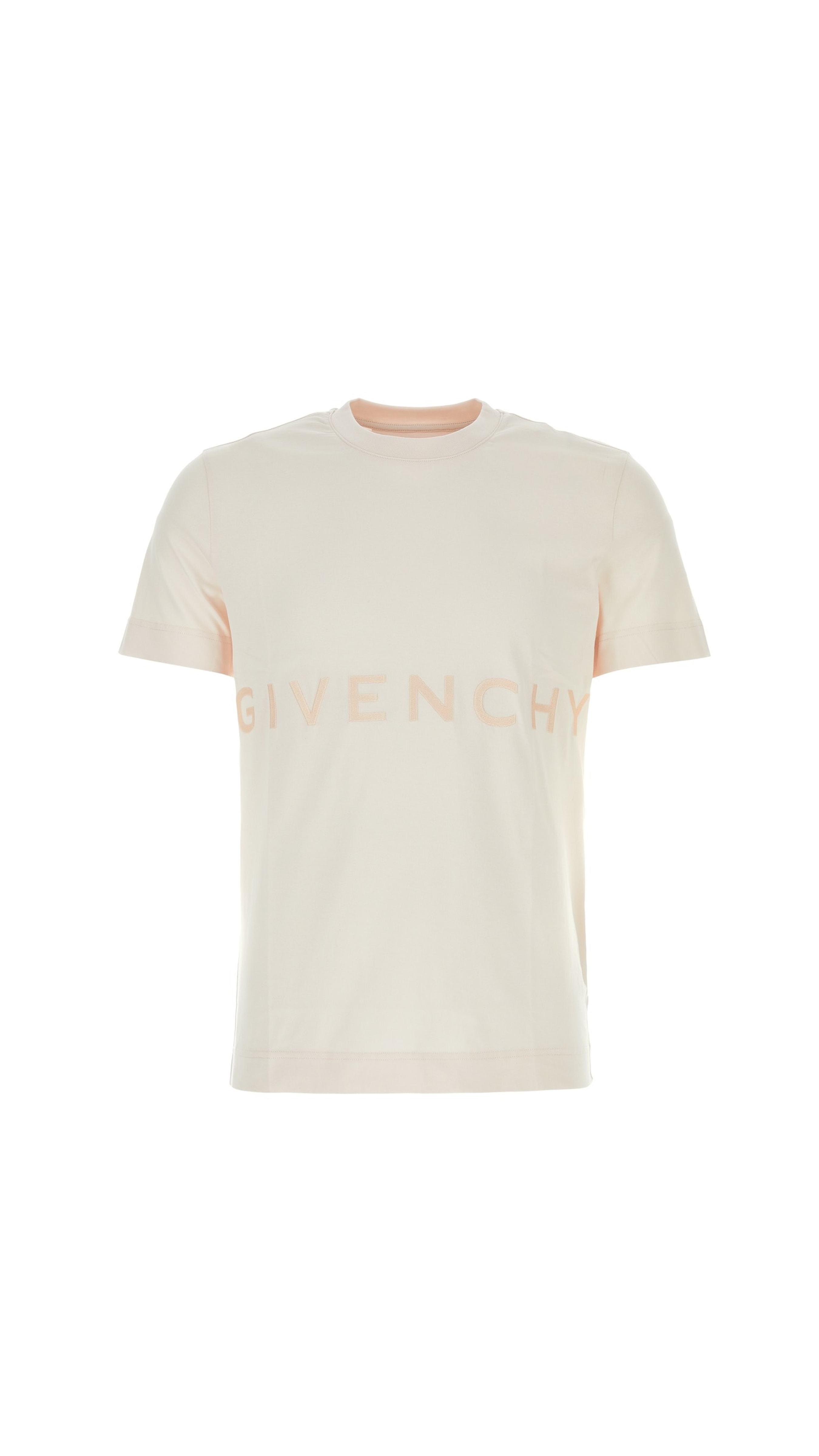 4G Slim Fit T-shirt In Cotton - Nude Pink