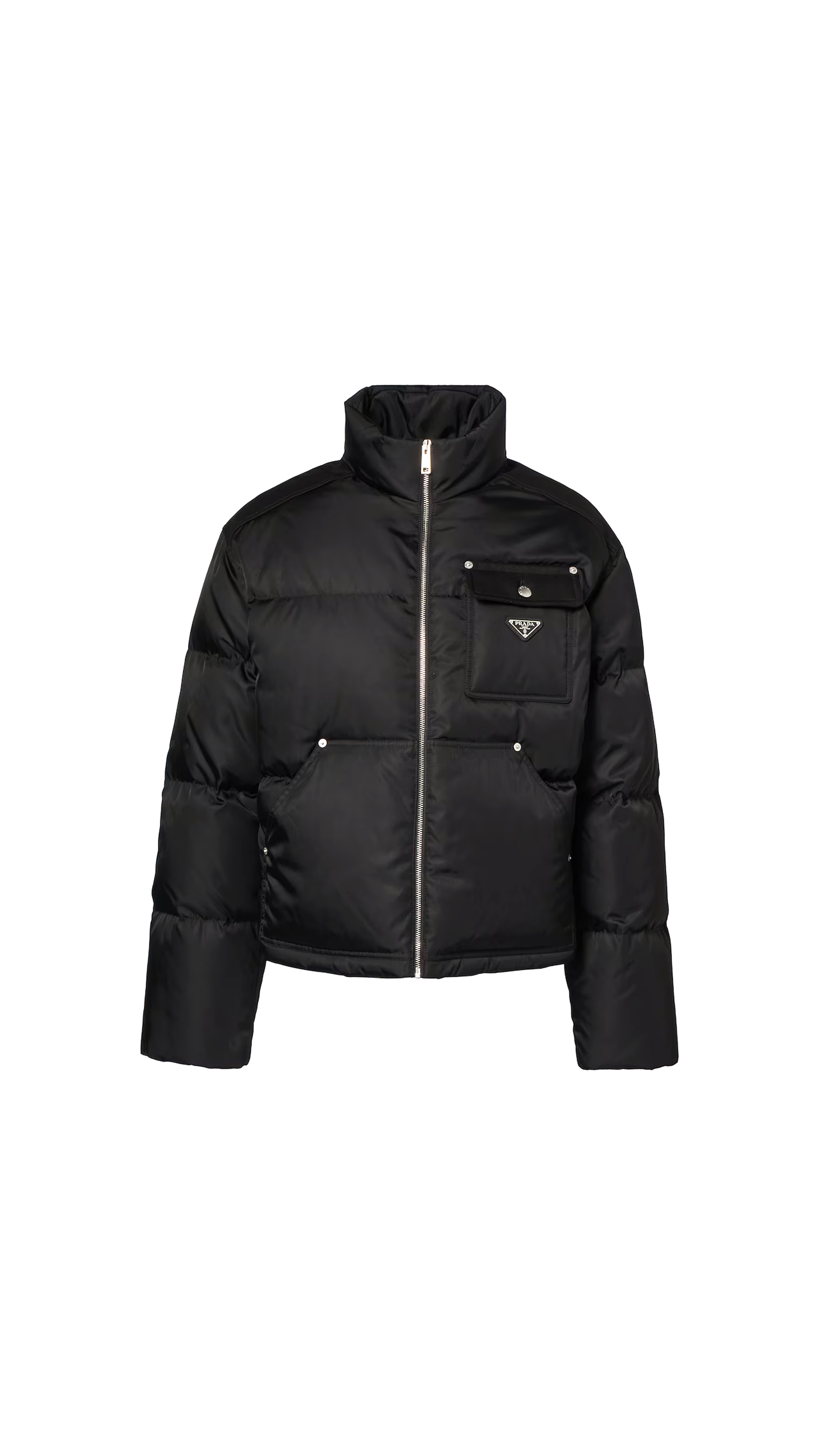 Re-Nylon Down Jacket - Black