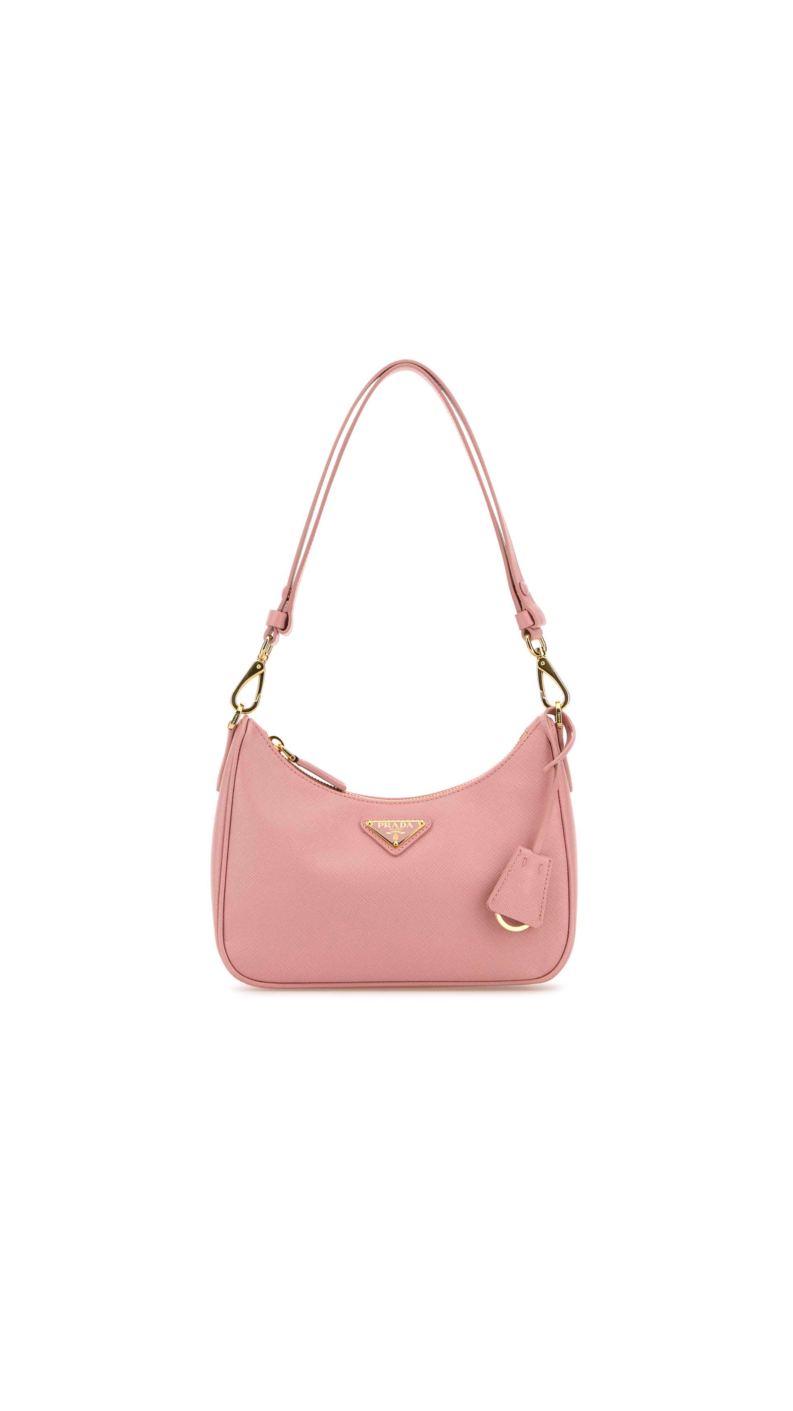 Re-Edition Saffiano Leather Mini-bag - Pink