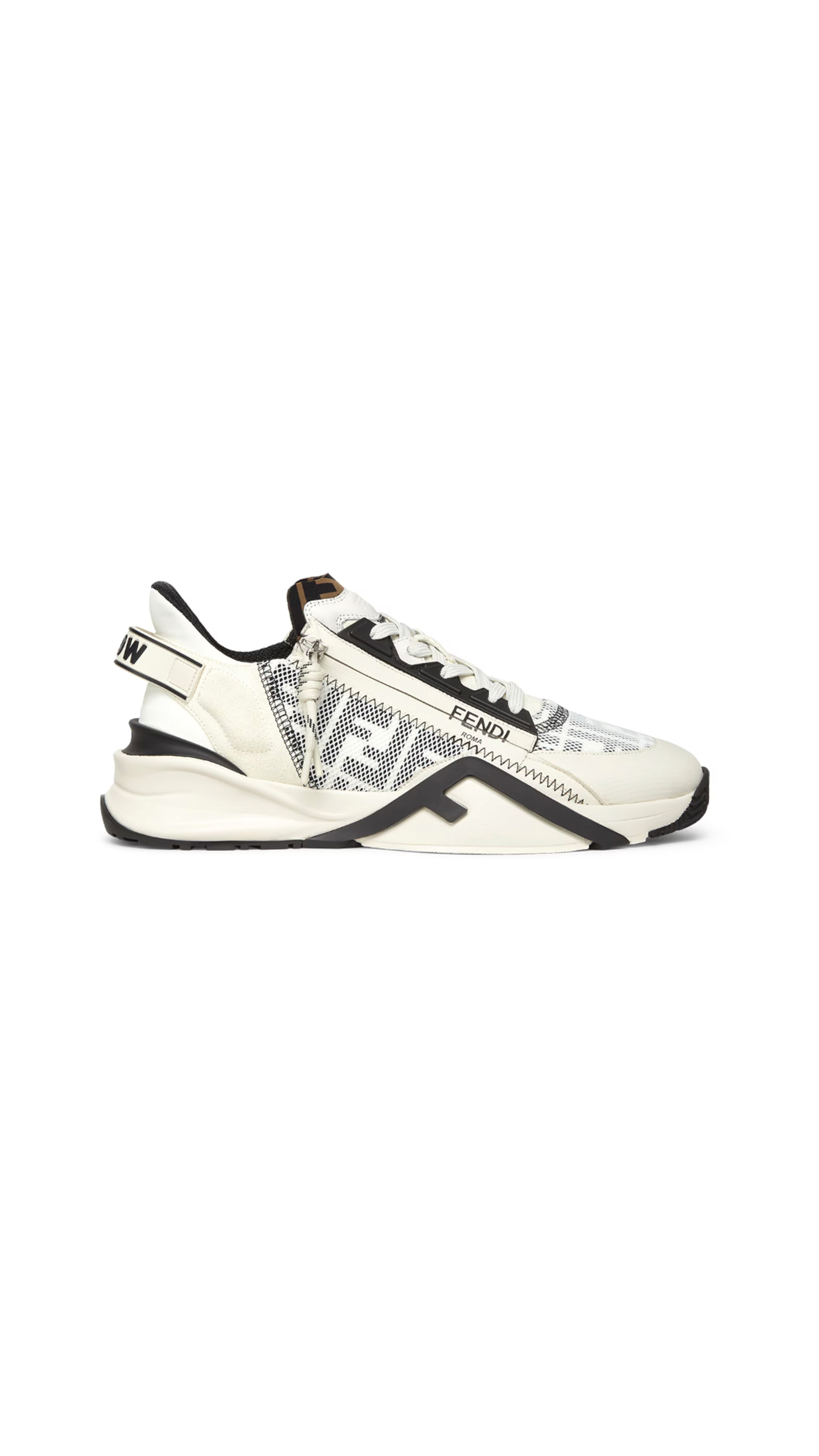 Fendi Flow Sneakers - White