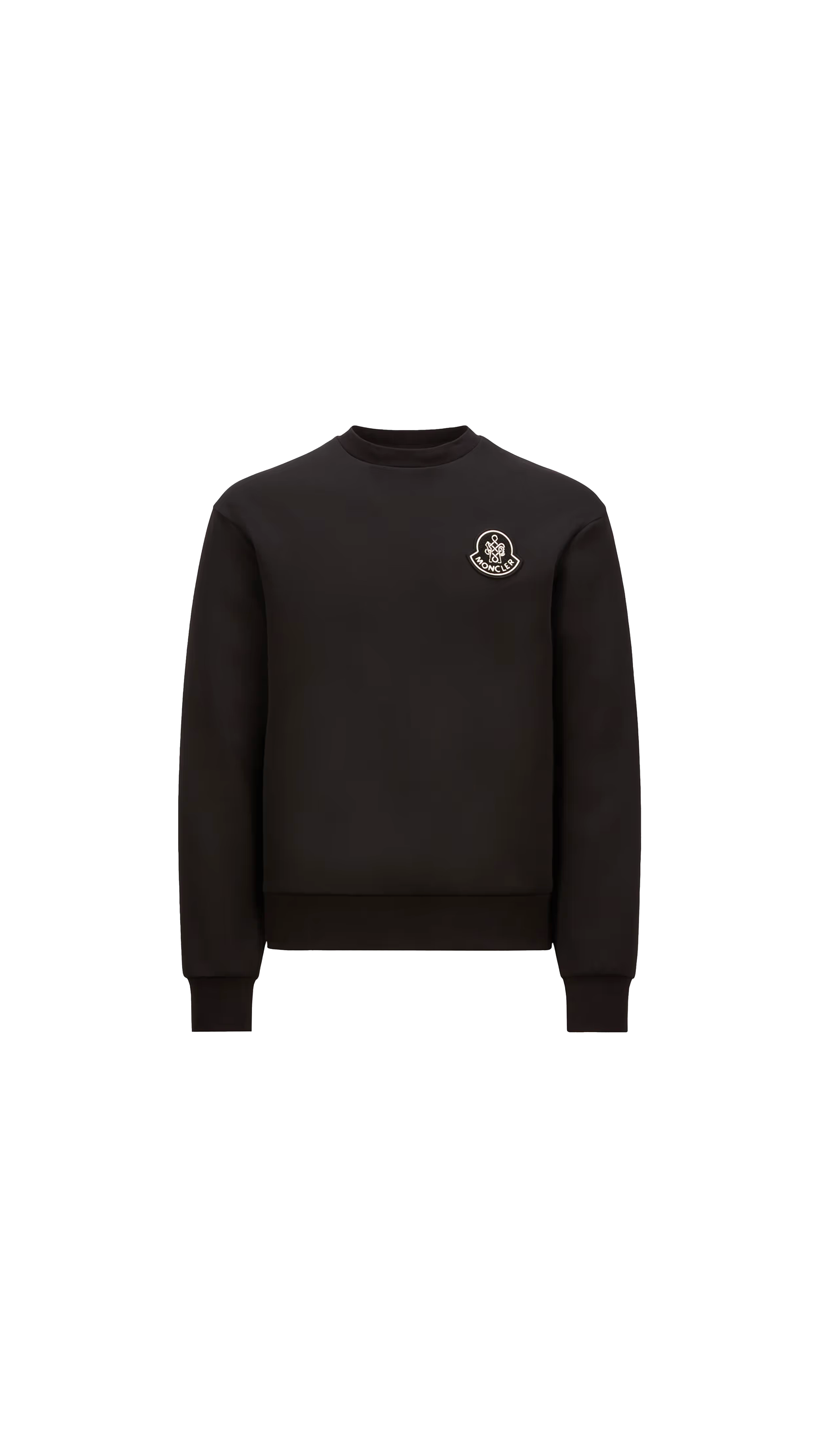 Year of the Snake Patch Neoprene Sweatshirt - Black