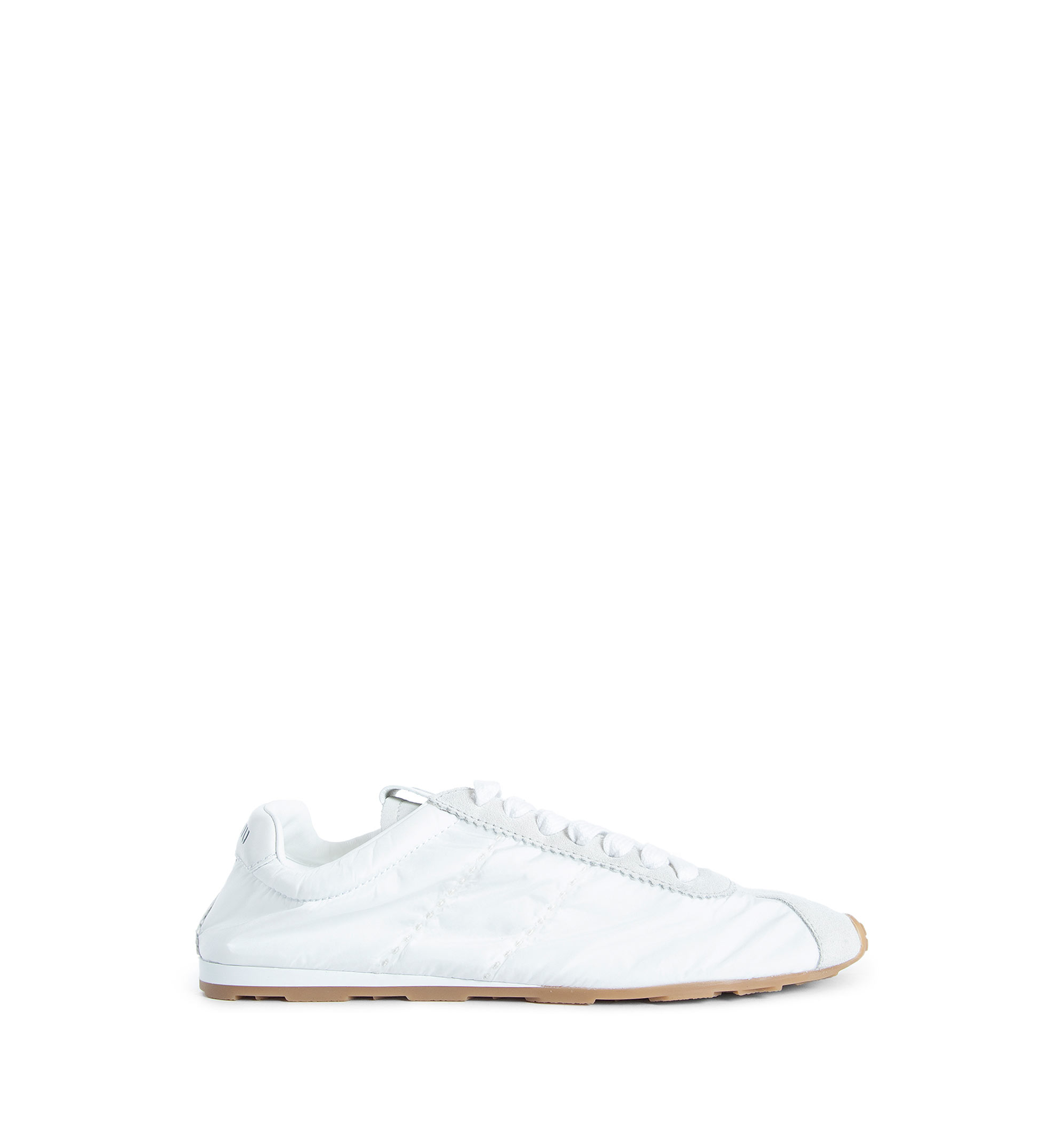 Plume Technical Fabric And Suede Sneakers