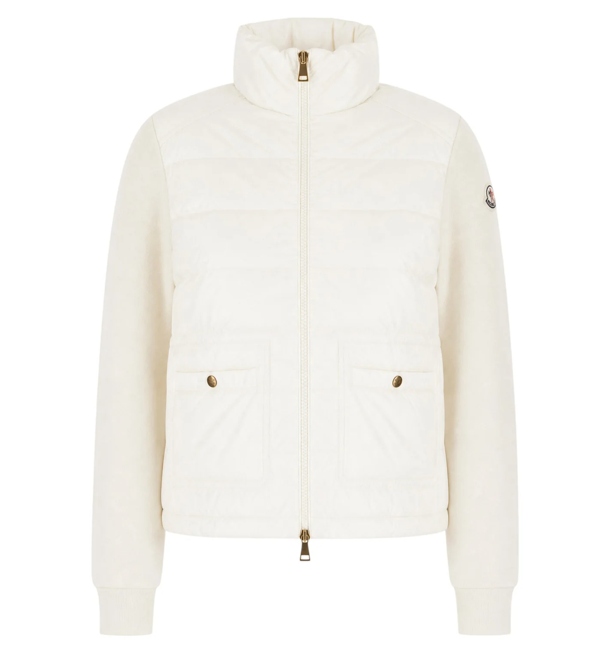 Padded Zip up Sweatshirt