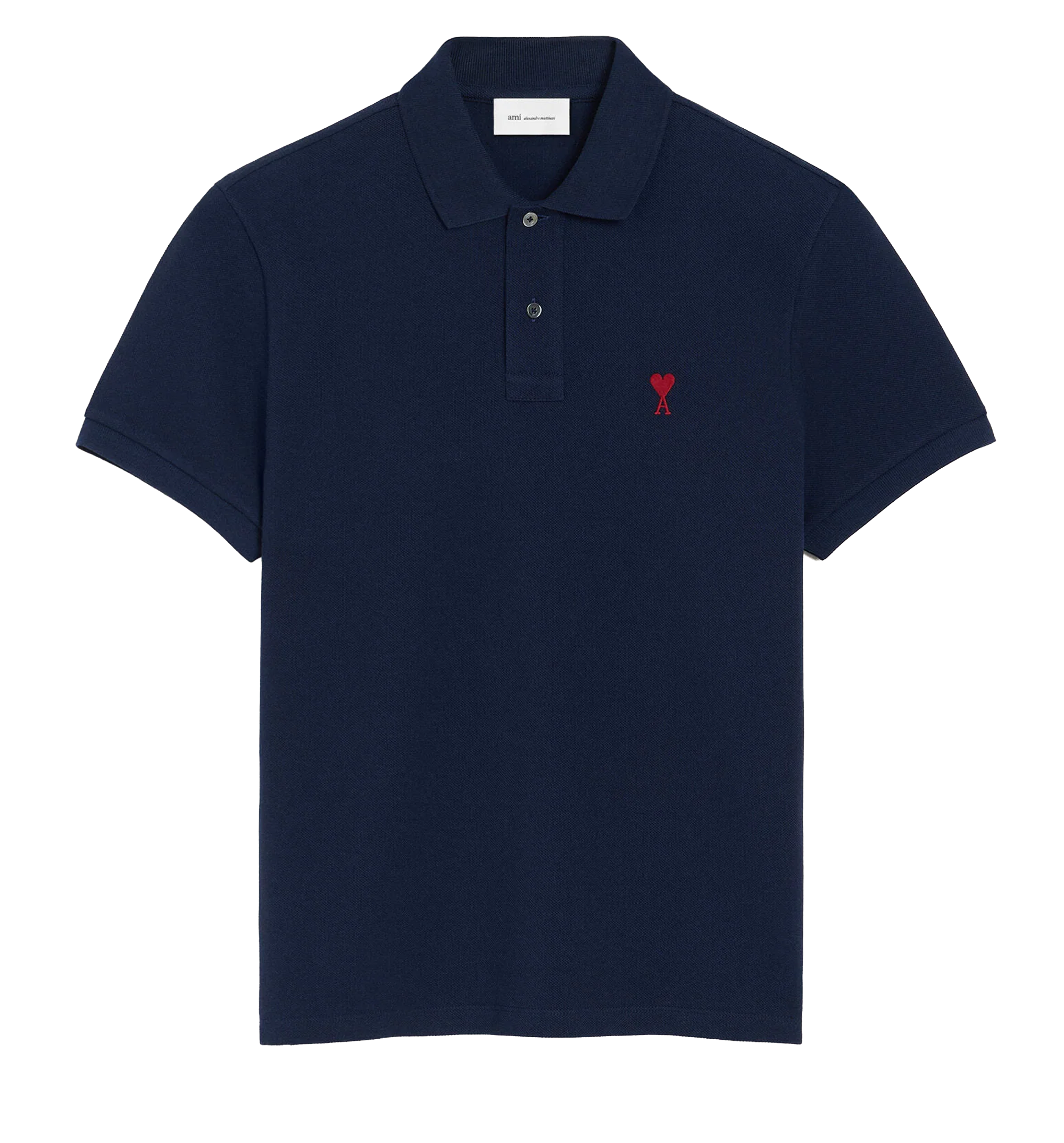 Polo shirt in organic cotton pique.