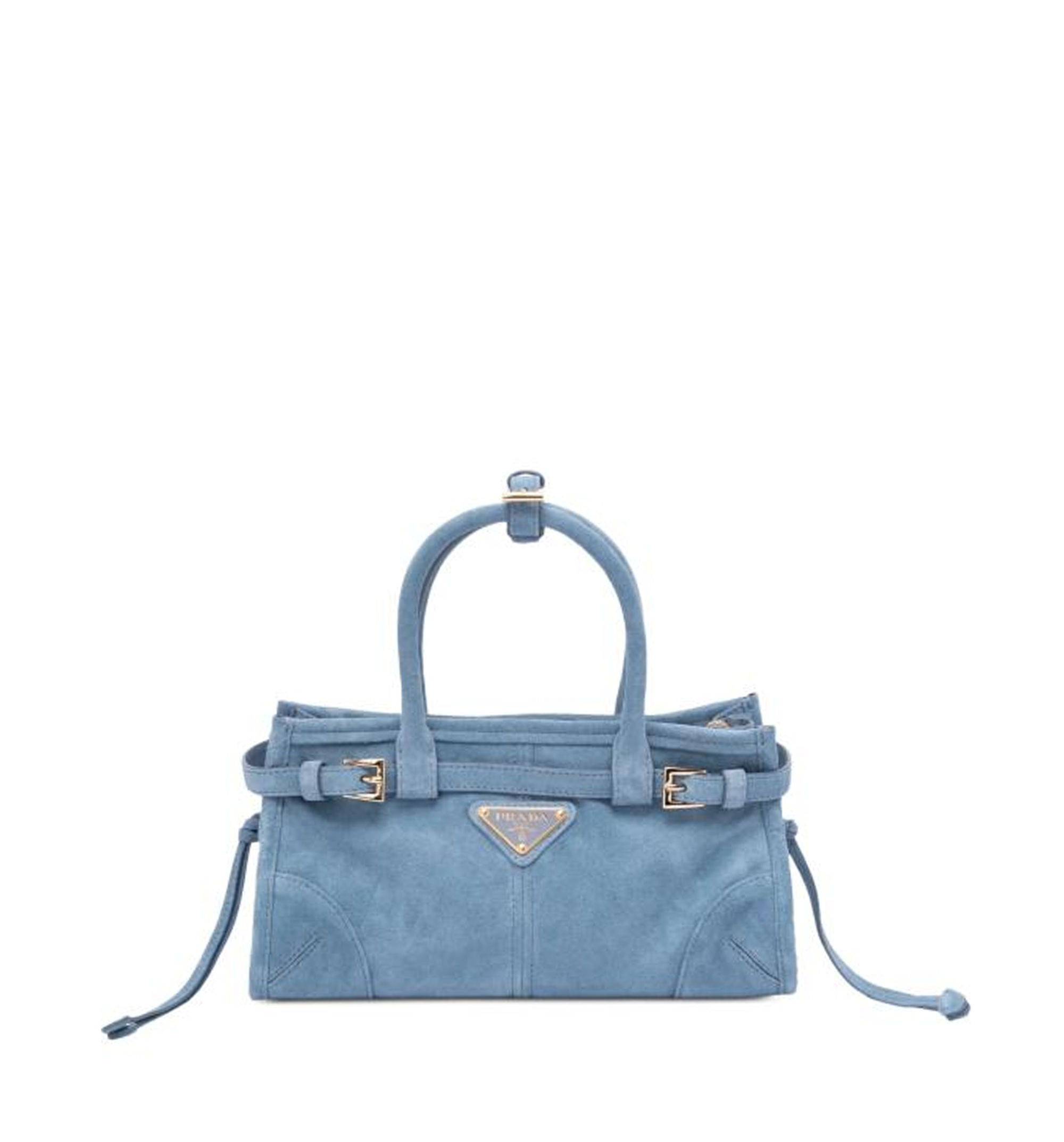 Prada Bonnie suede mini handbag