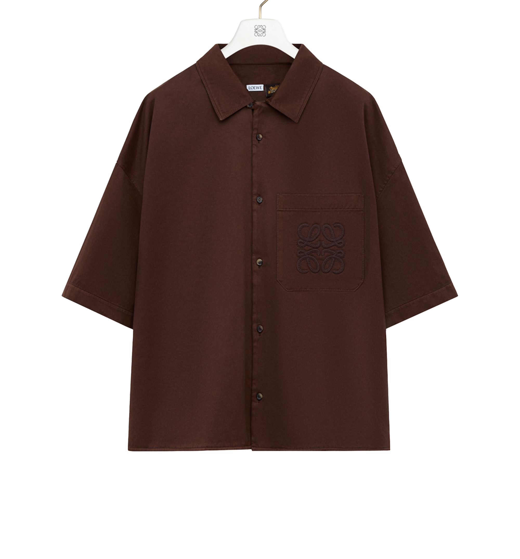Short sleeve shirt in cotton