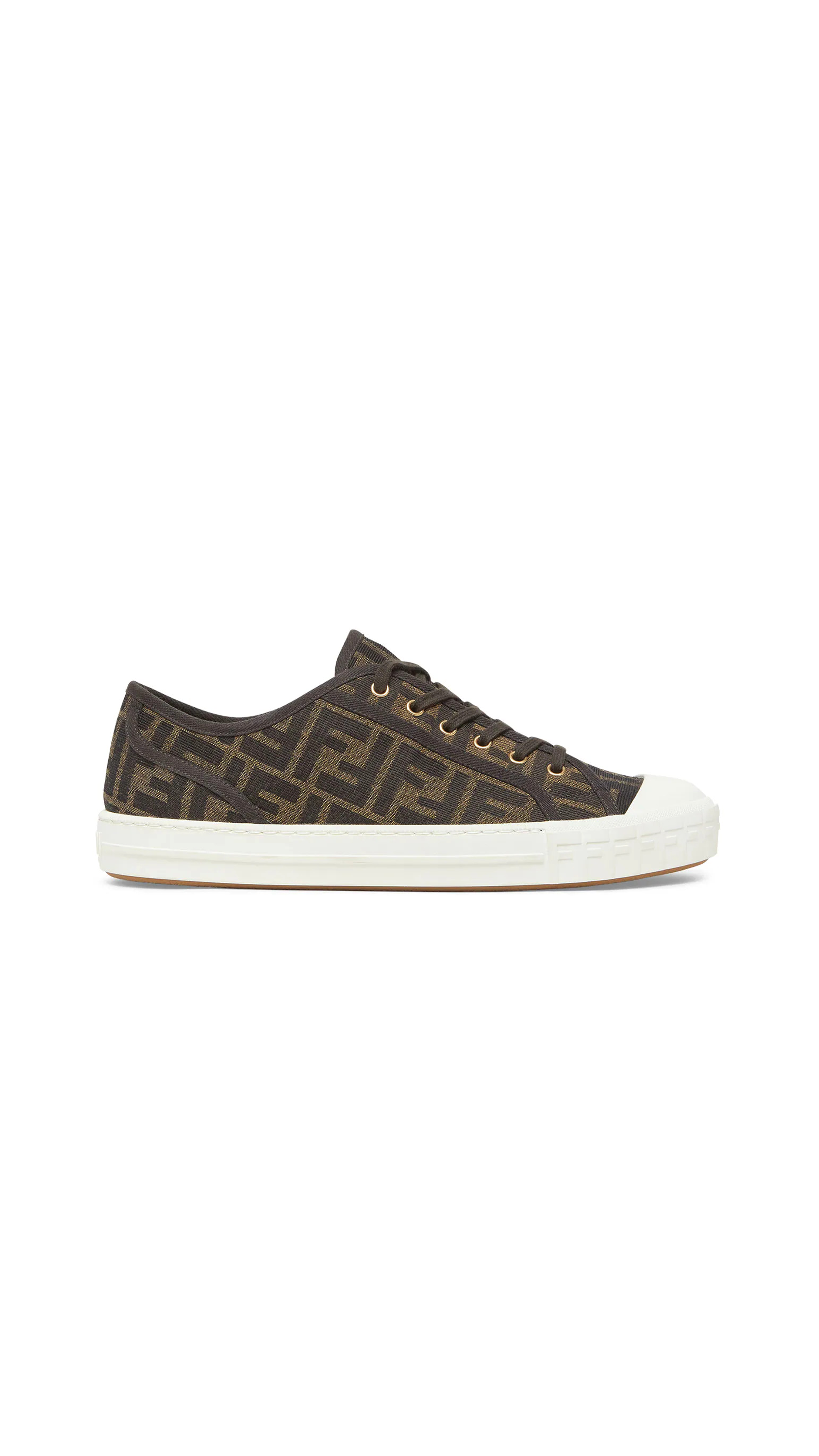 Domino Low Top Sneakers - Brown