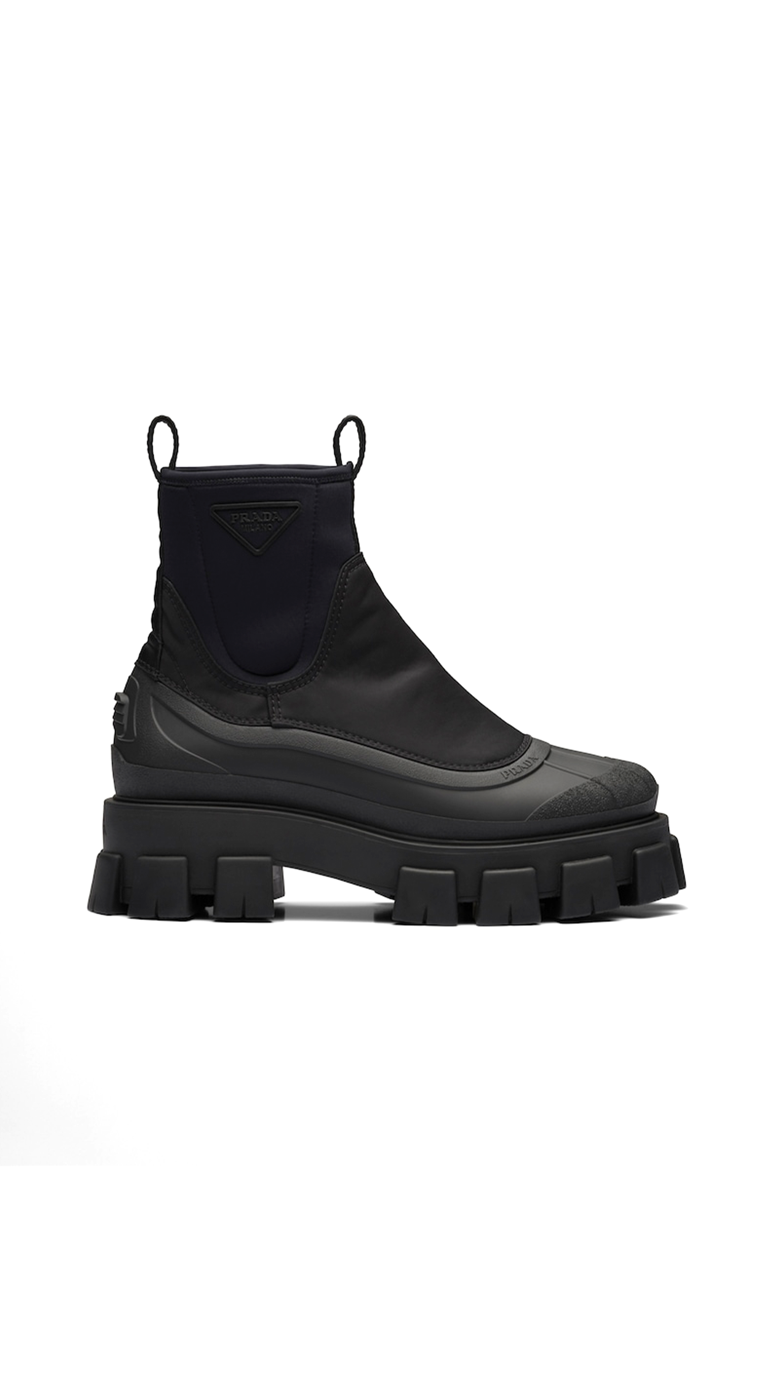 Monolith Re-Nylon Gabardine Boots - Black