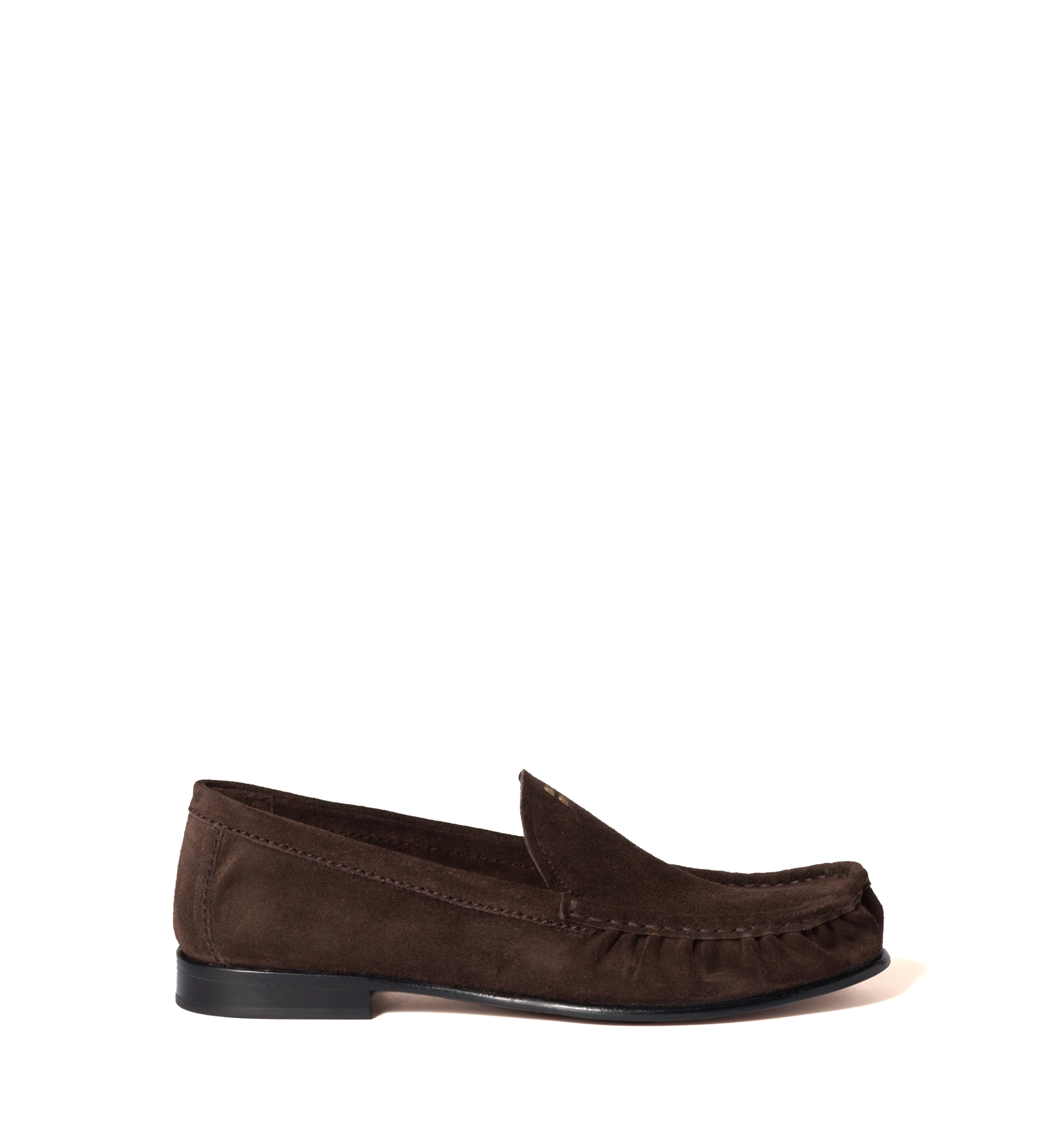 Suede loafers