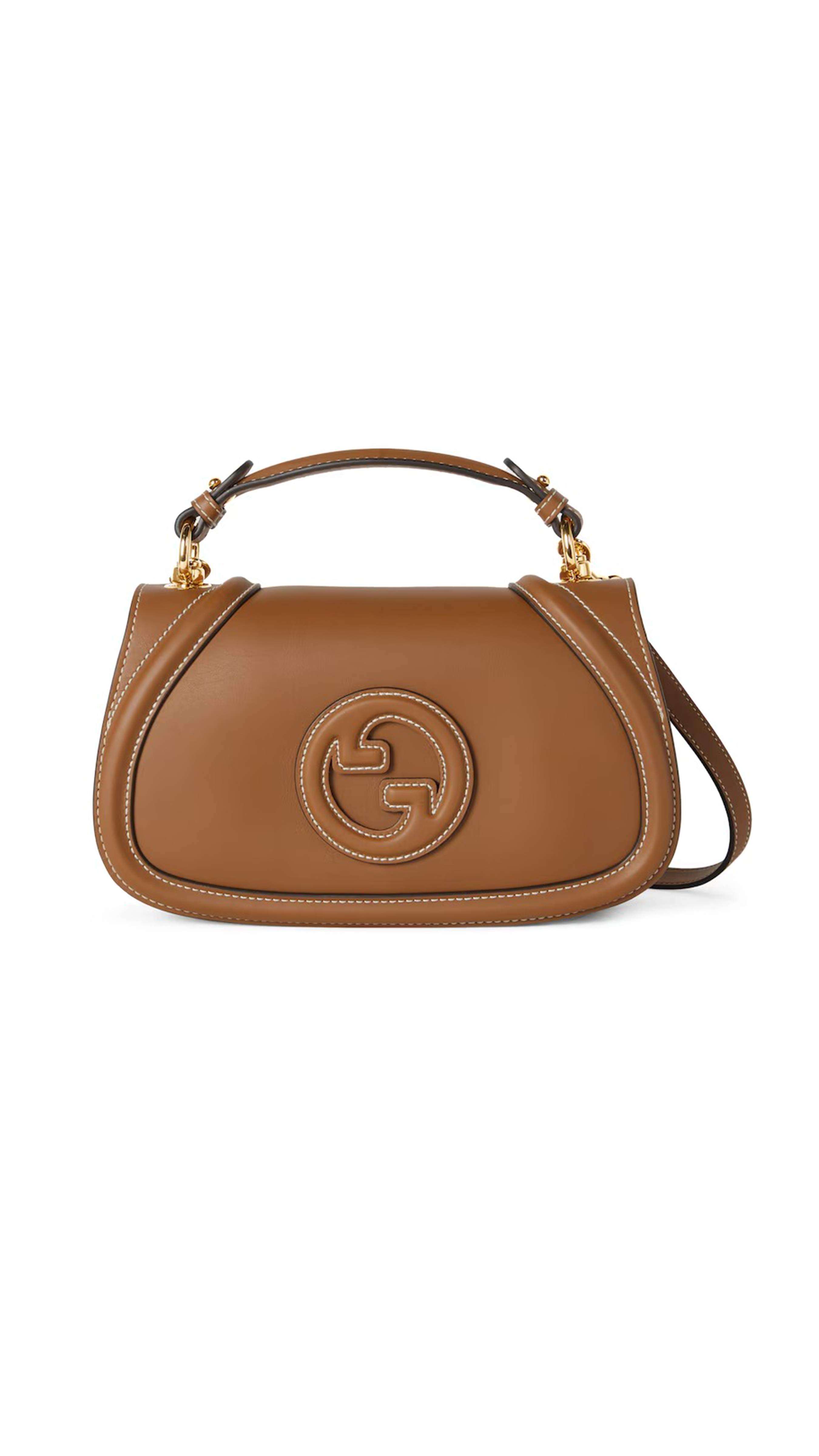 Blondie Small Top Handle Bag - Brown