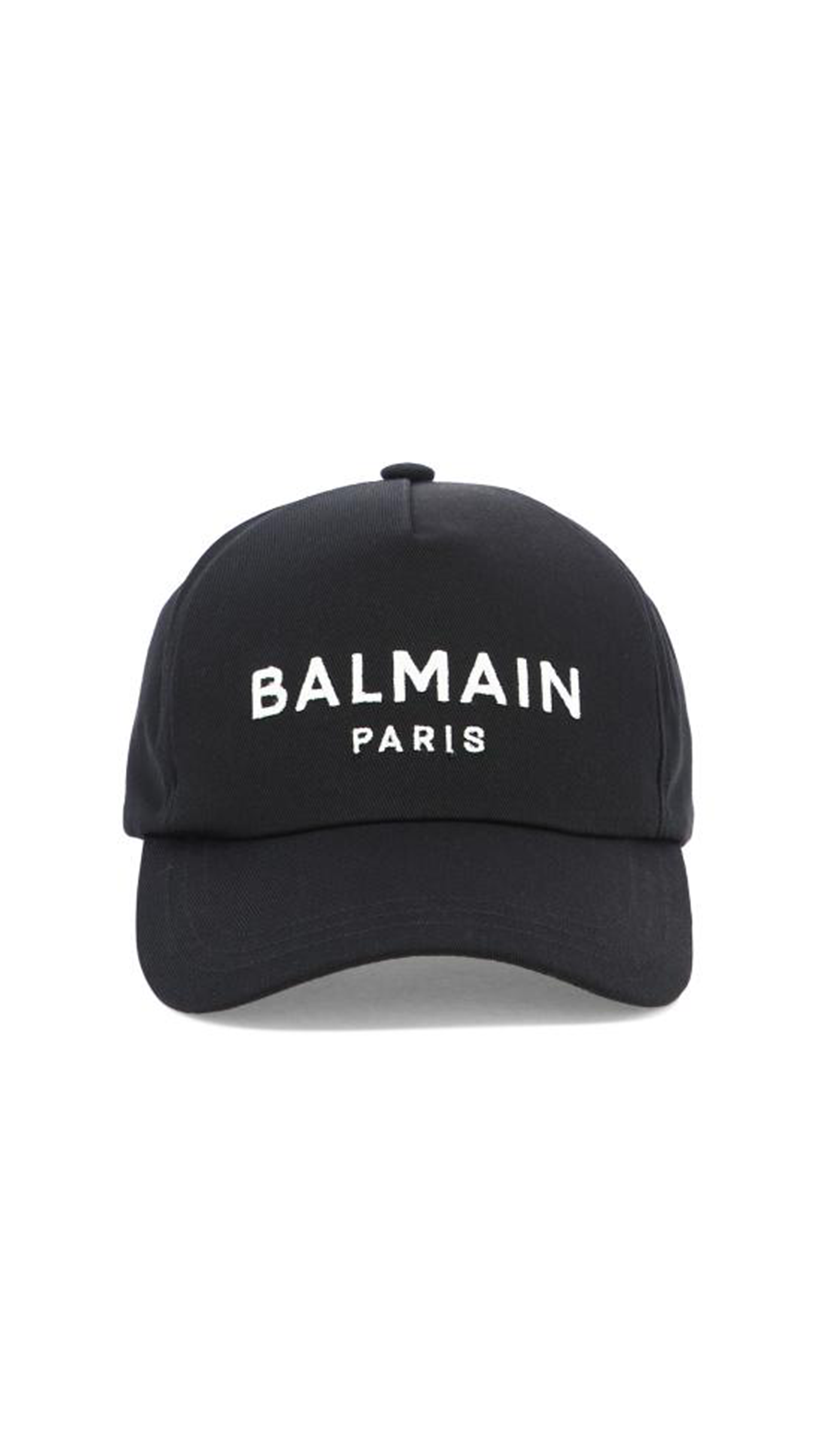 Cotton Cap with Balmain Logo - Black