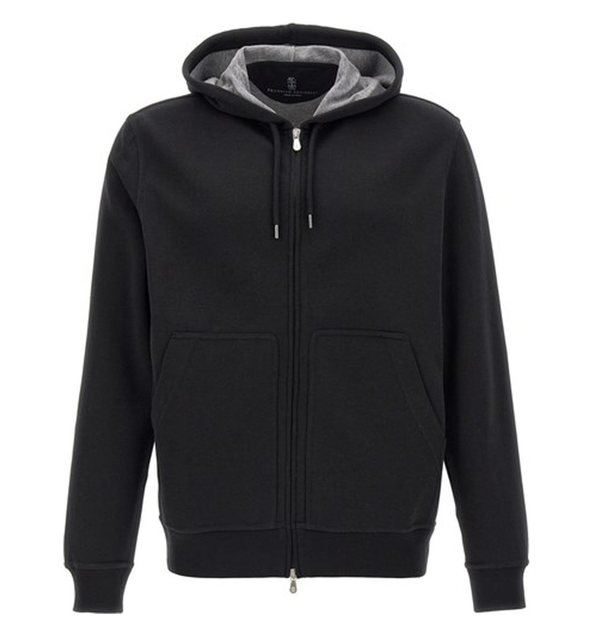 Cashmere-Blend Zip Hoodie