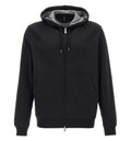 Cashmere-Blend Zip Hoodie