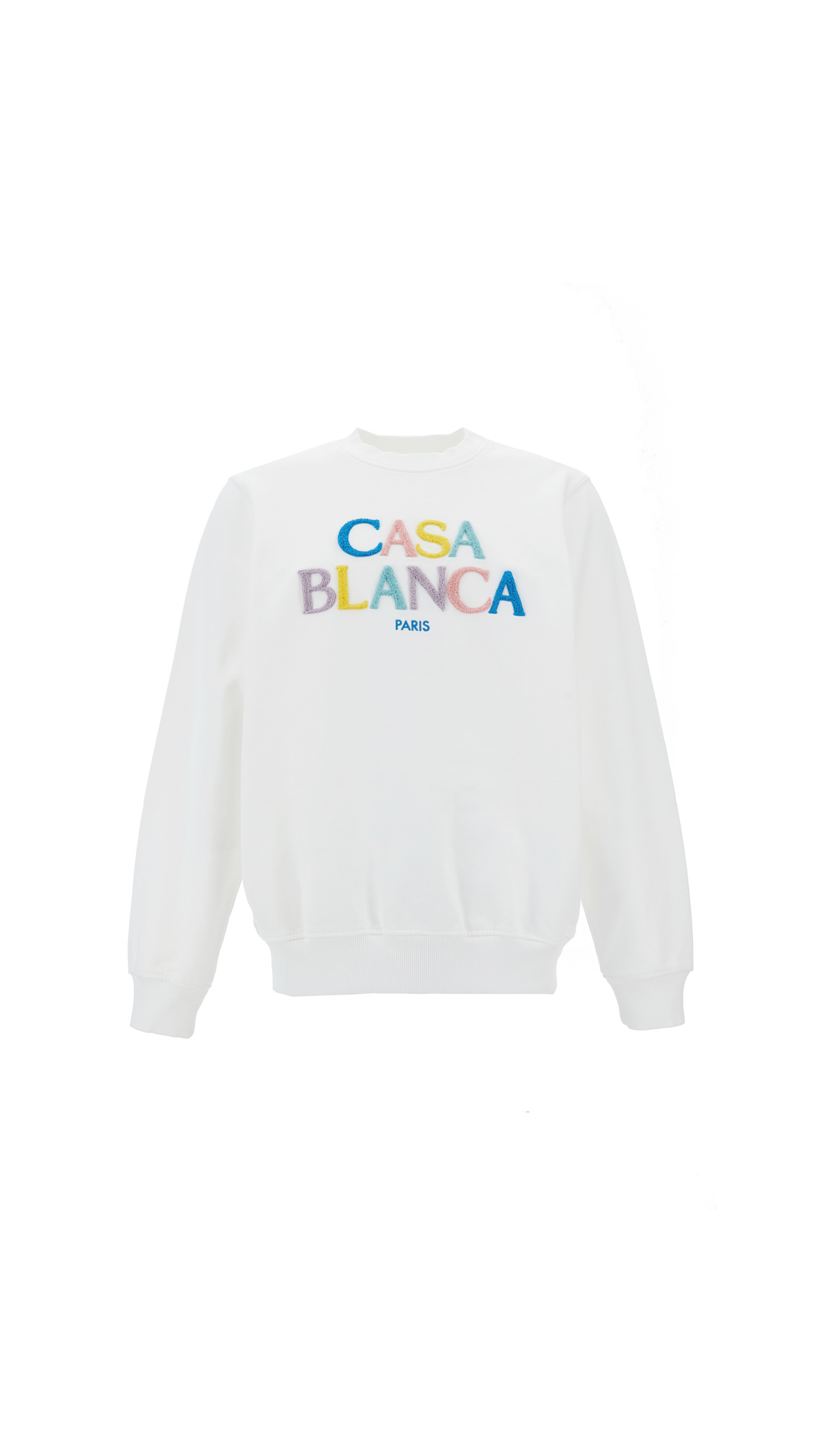 Stacked Logo Sweatshirt - WhIte/Multi