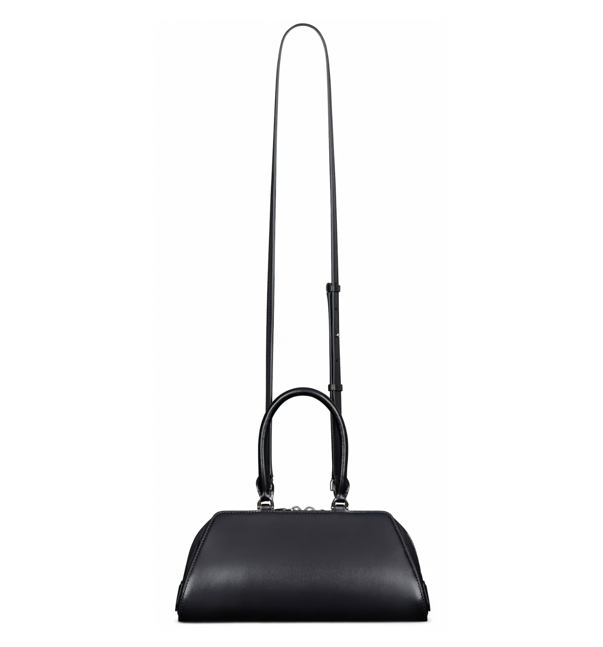 Small Antigona East-West bag in Box leather