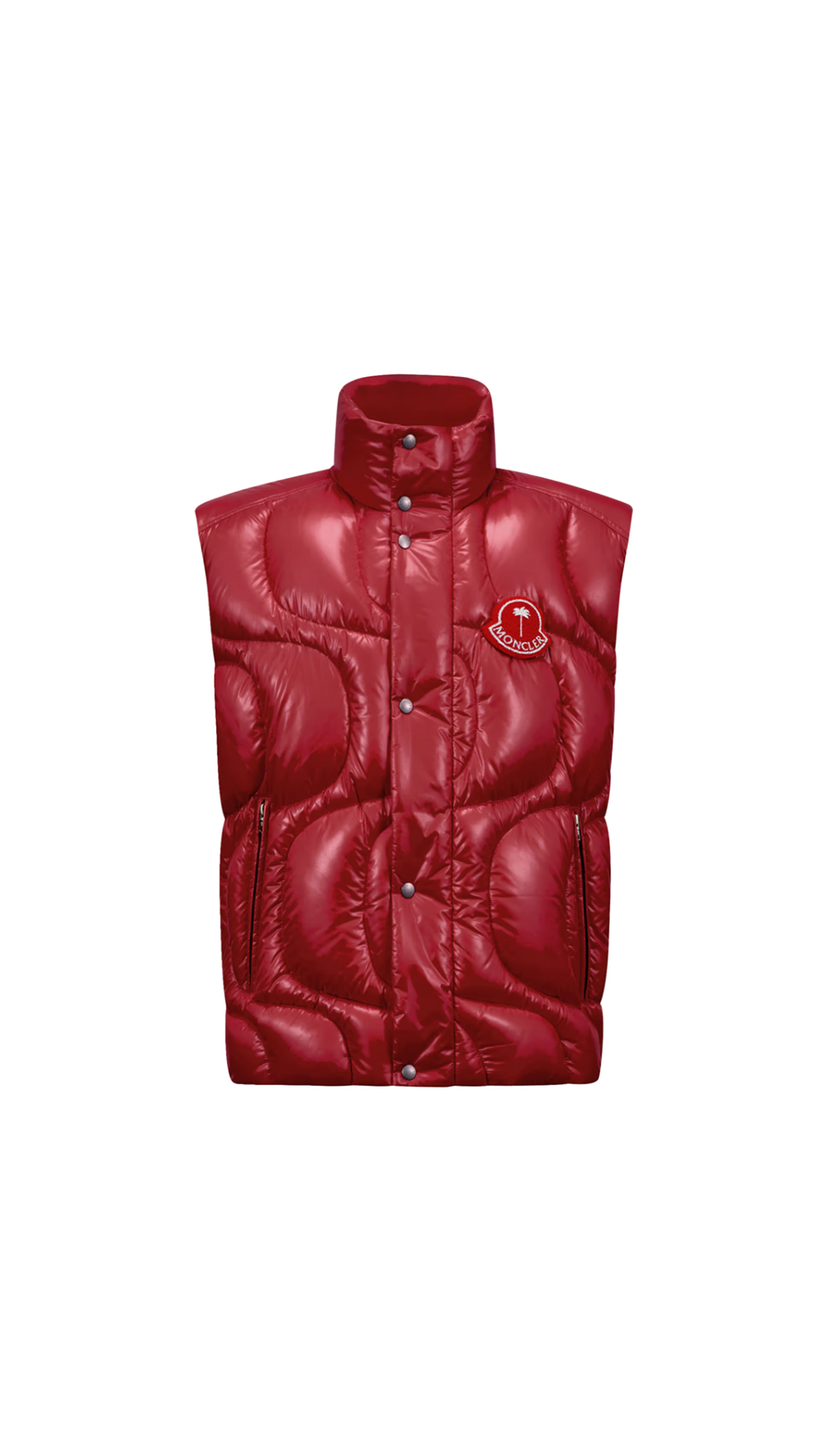 Gwenyth Down Vest - Red