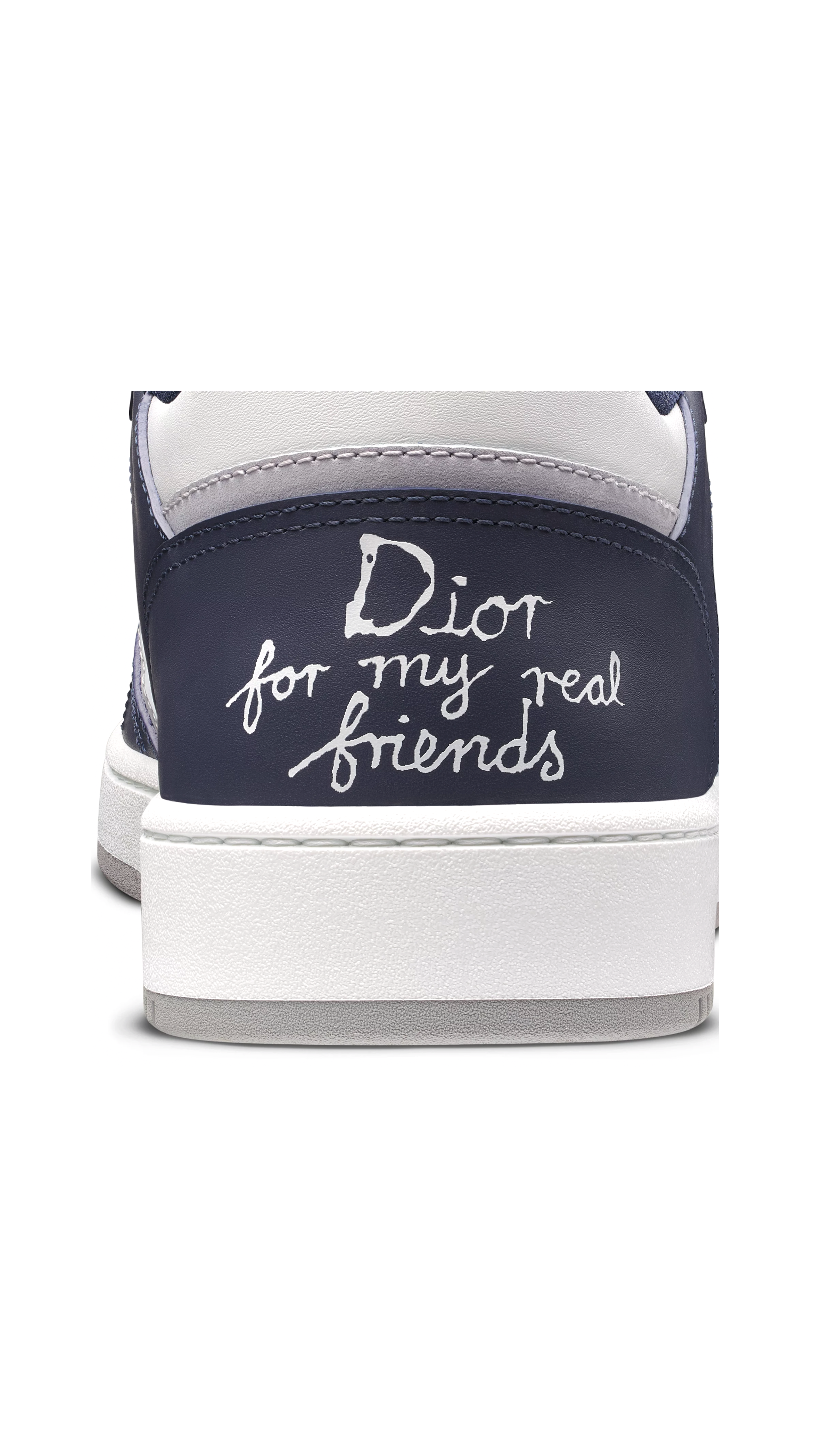 Dior & Hylton Nel B27 Low-Top Sneaker - White/Navy