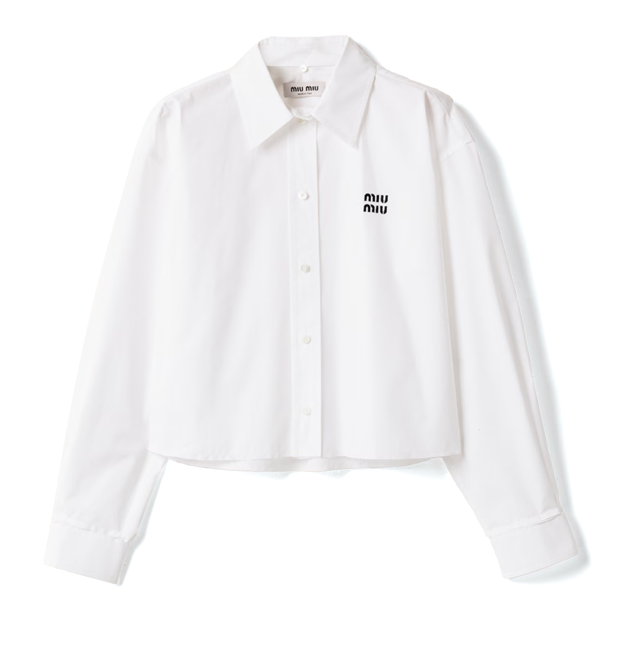 Poplin Cropped Shirt