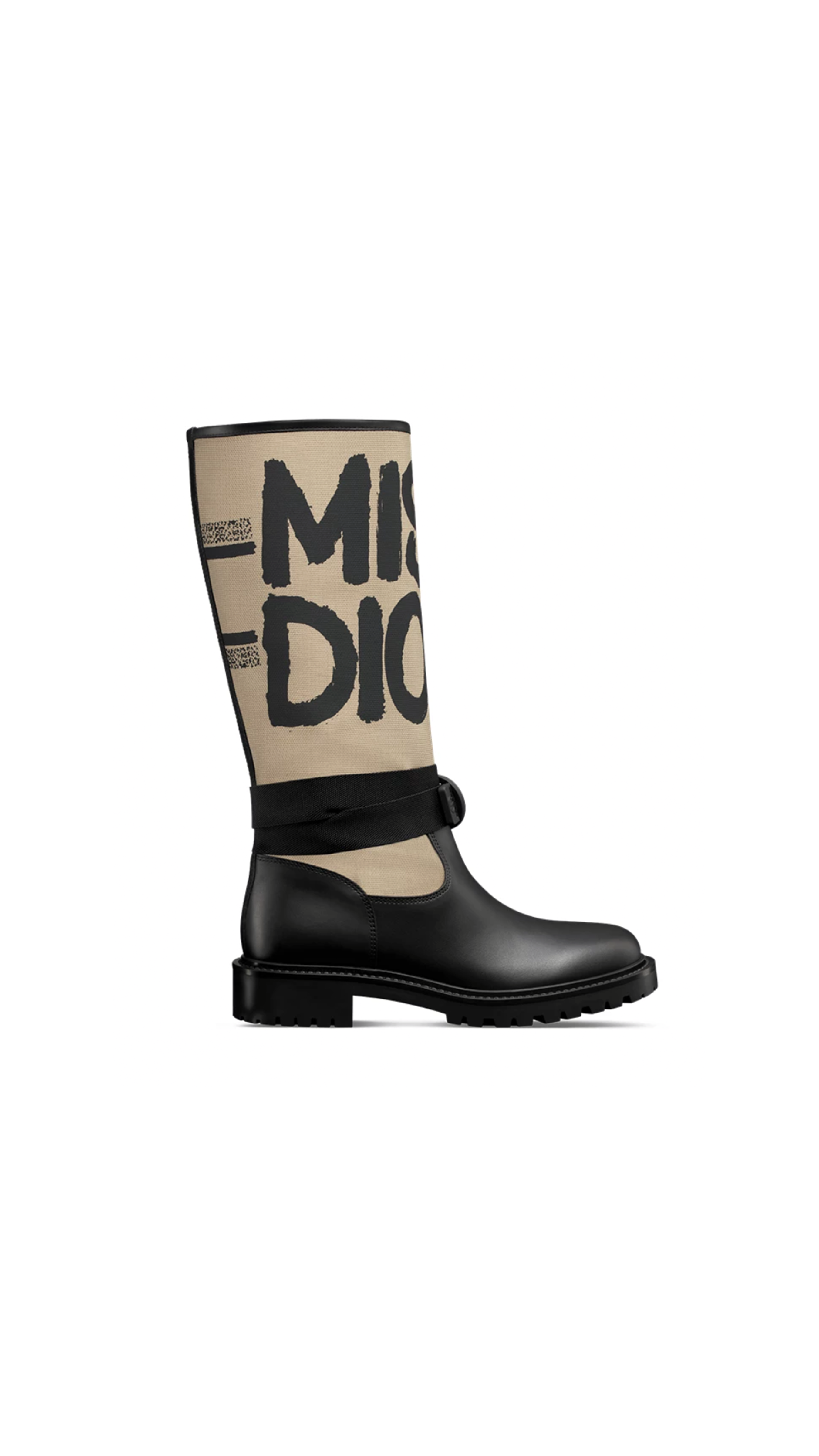 D-Major Boot - Black/Beige