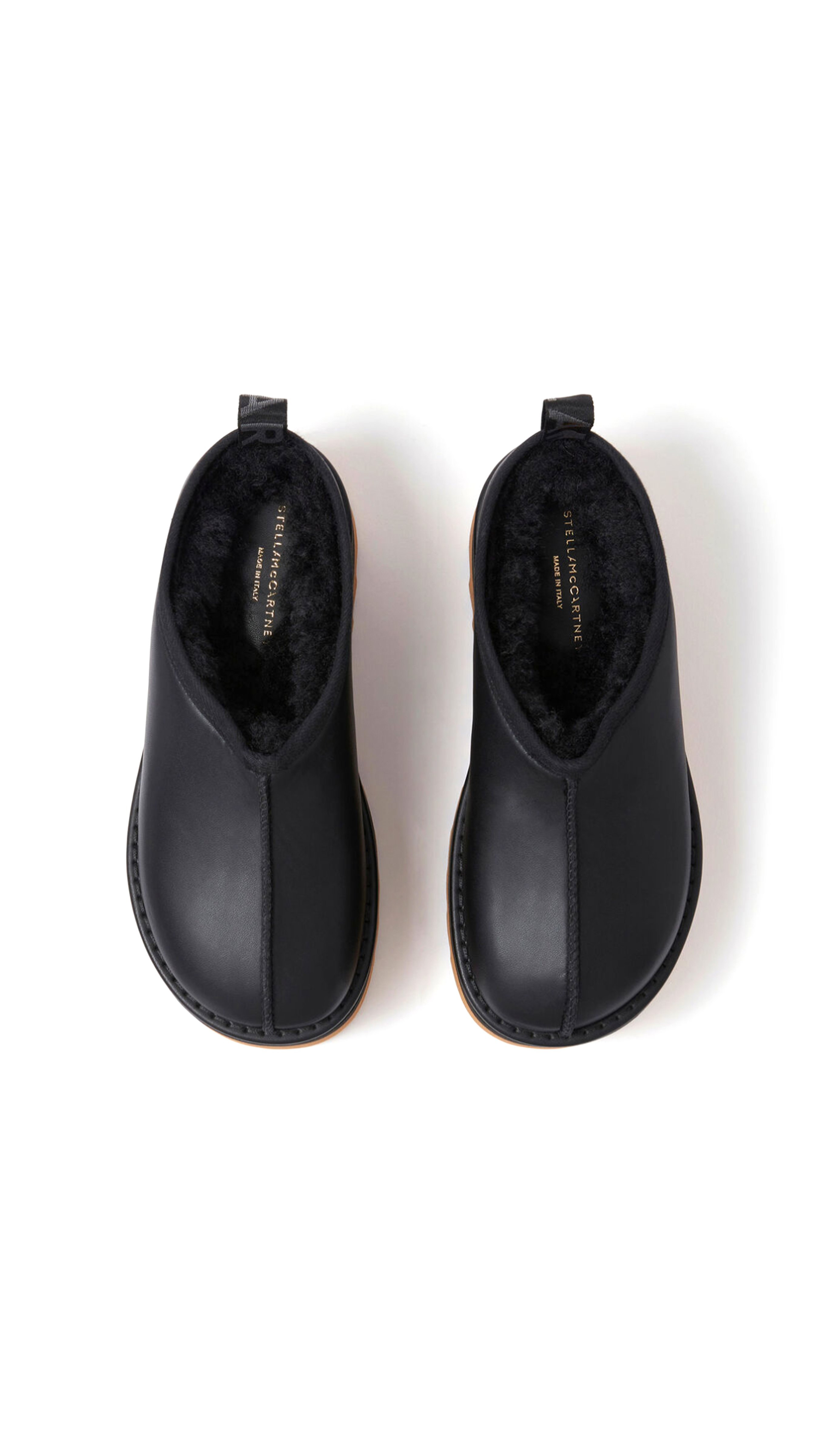Sneak-Elyse Platform Slippers - Midnight Black