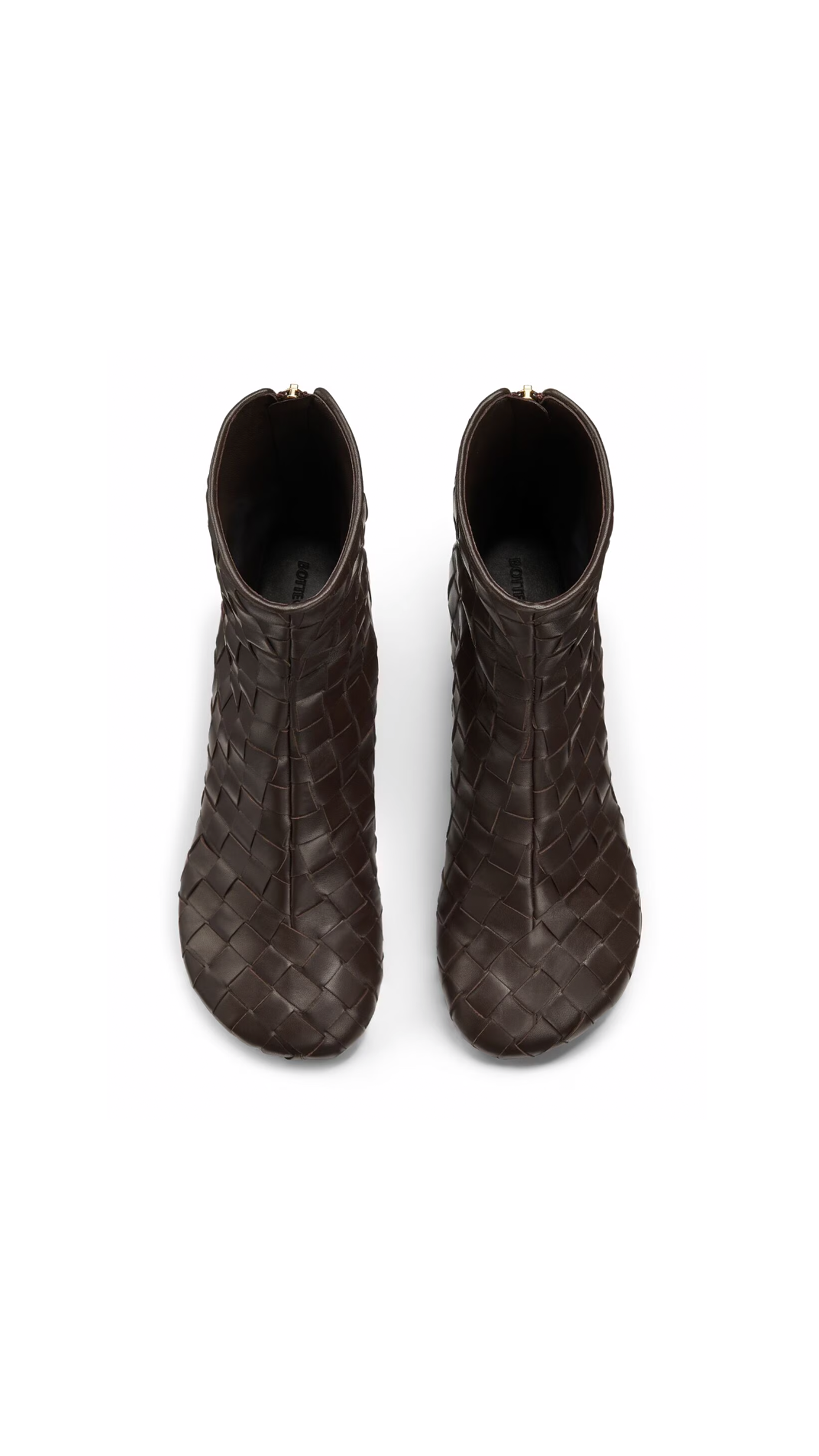 Intrecciato Atomic Ankle Boot - Fondant