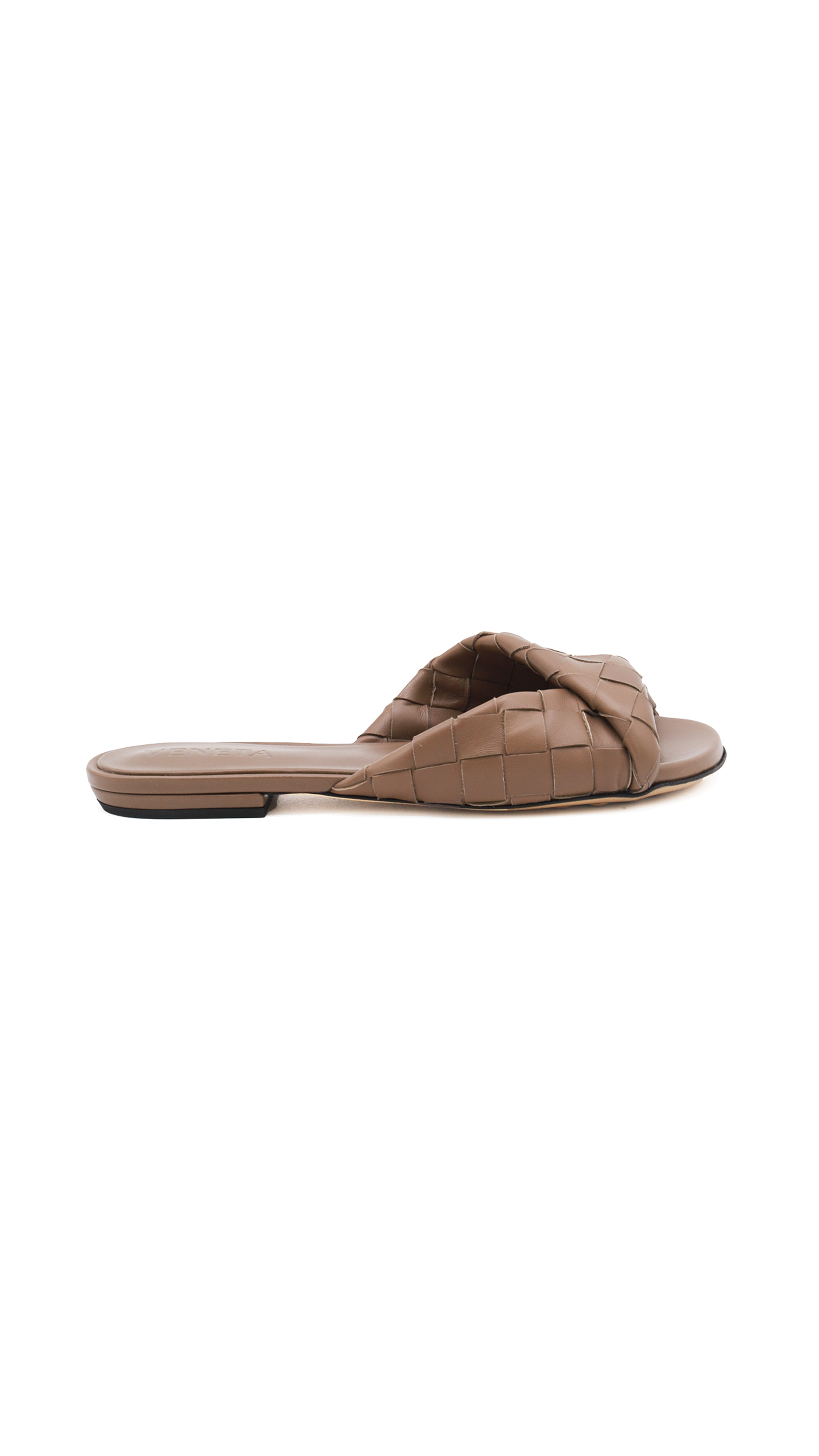 Blink Flat Mule - Taupe