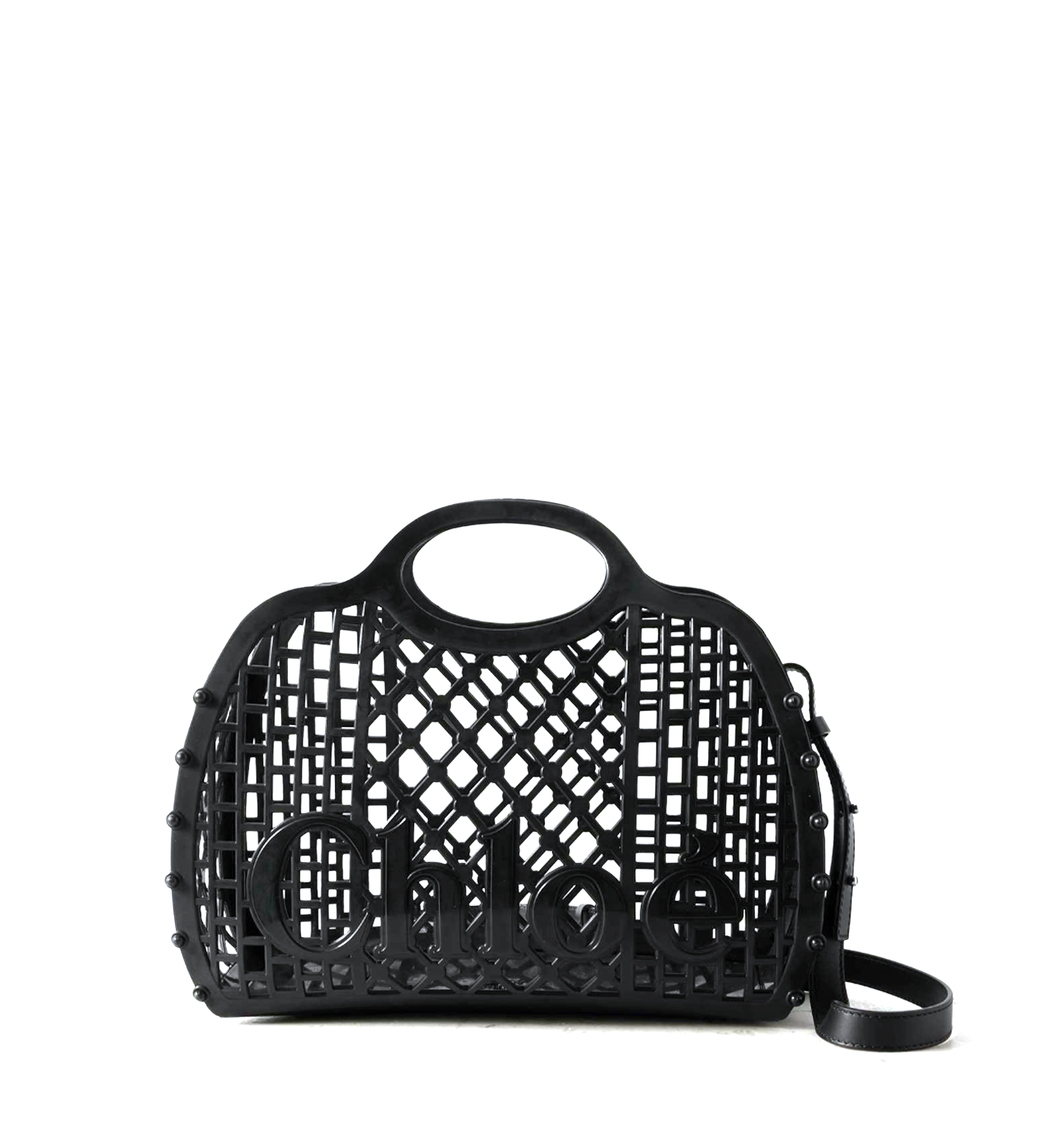 Chloé Cage Tote Bag in Jelly