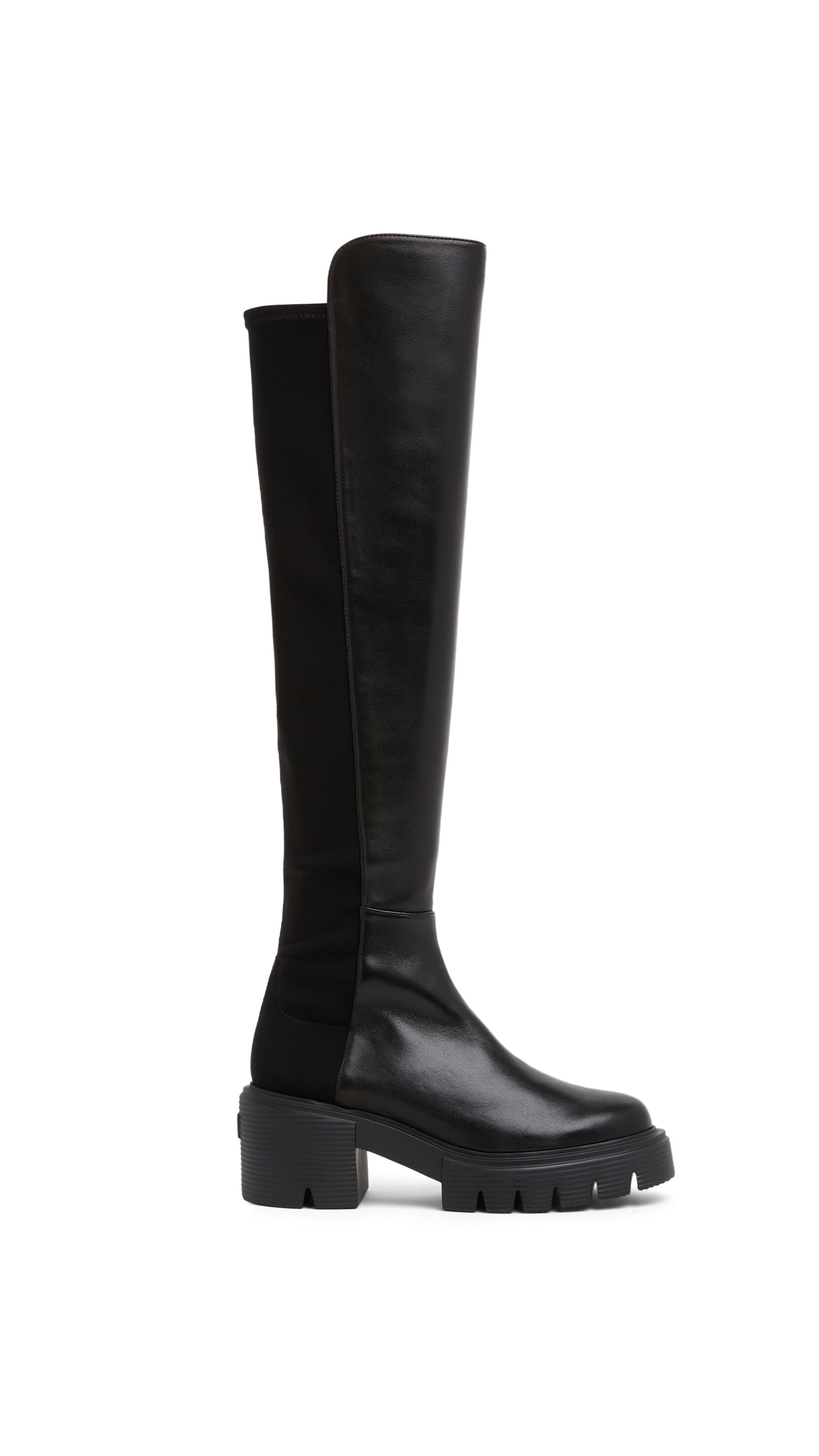 Soho Smooth Leather 50/50 Boots - Black