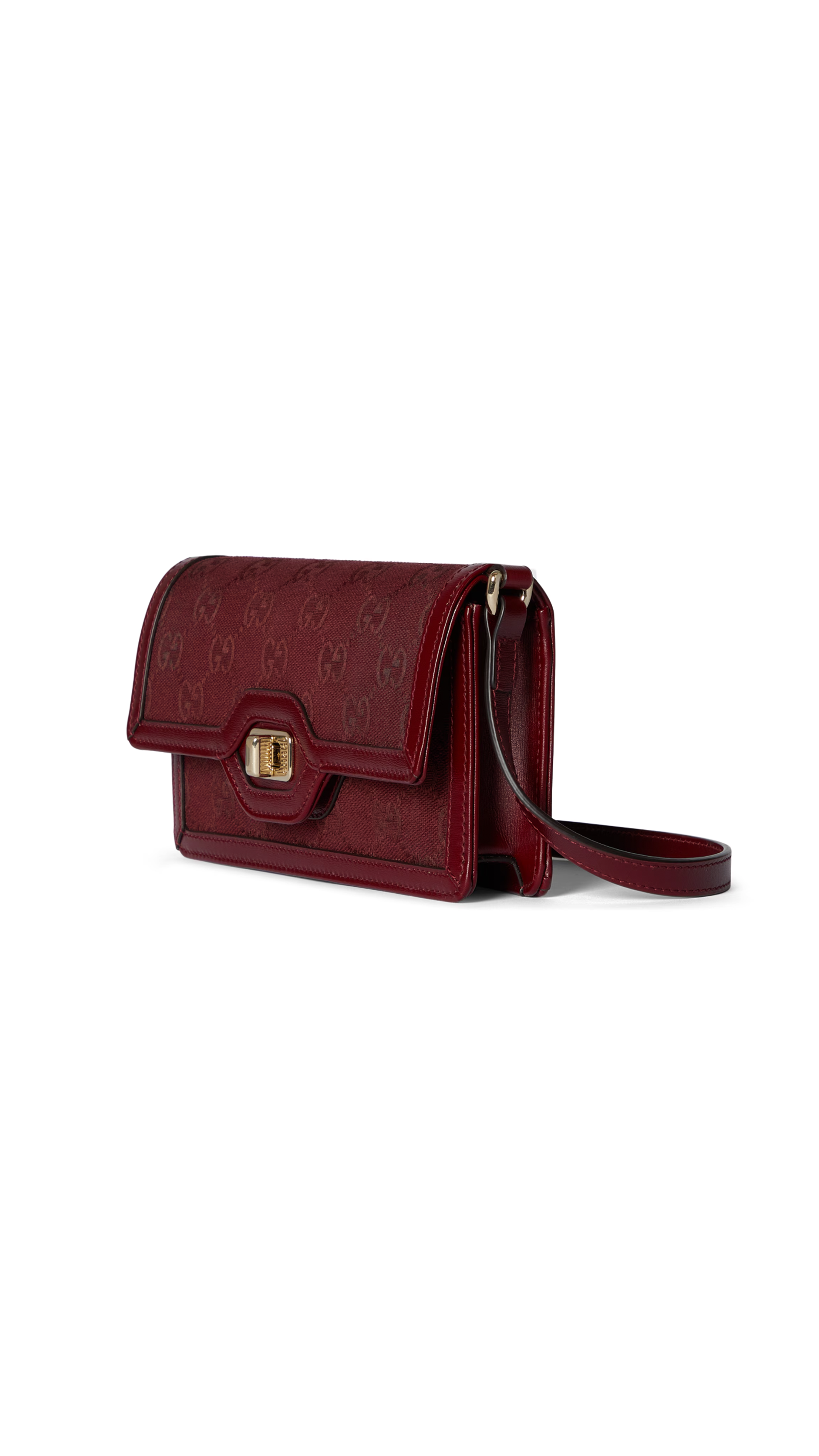 Luce Mini Shoulder Bag - Red Ancora