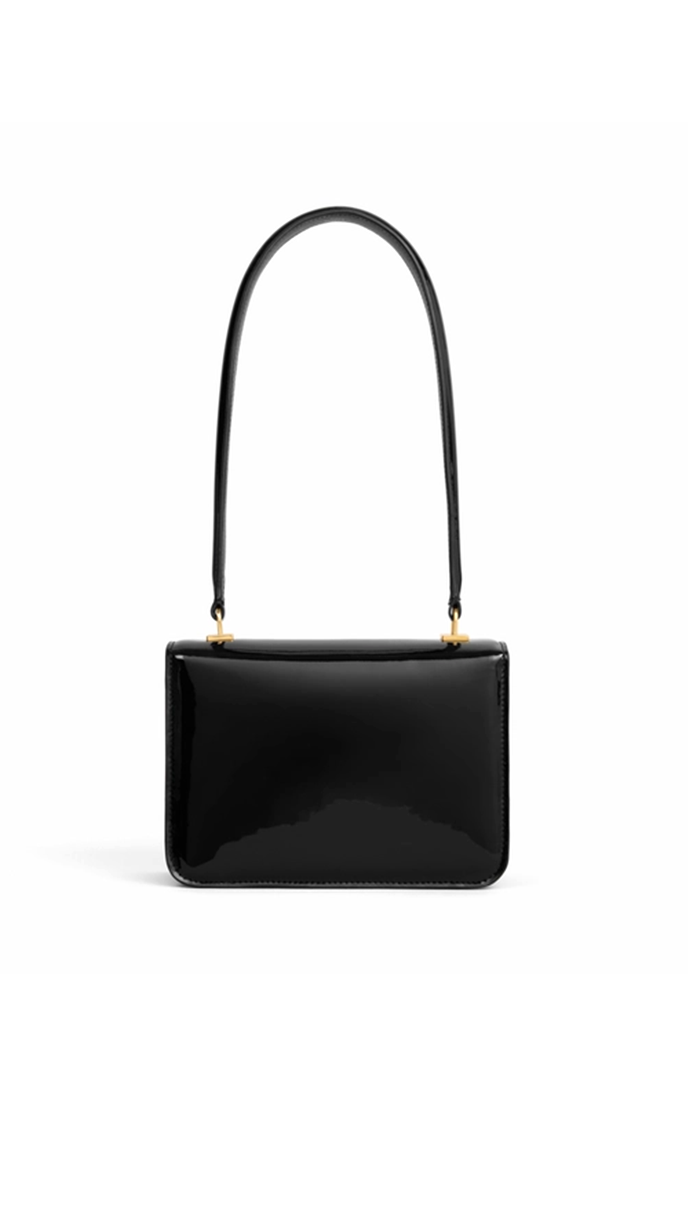 Teen Garance Bag in Patent Calfskin - Black