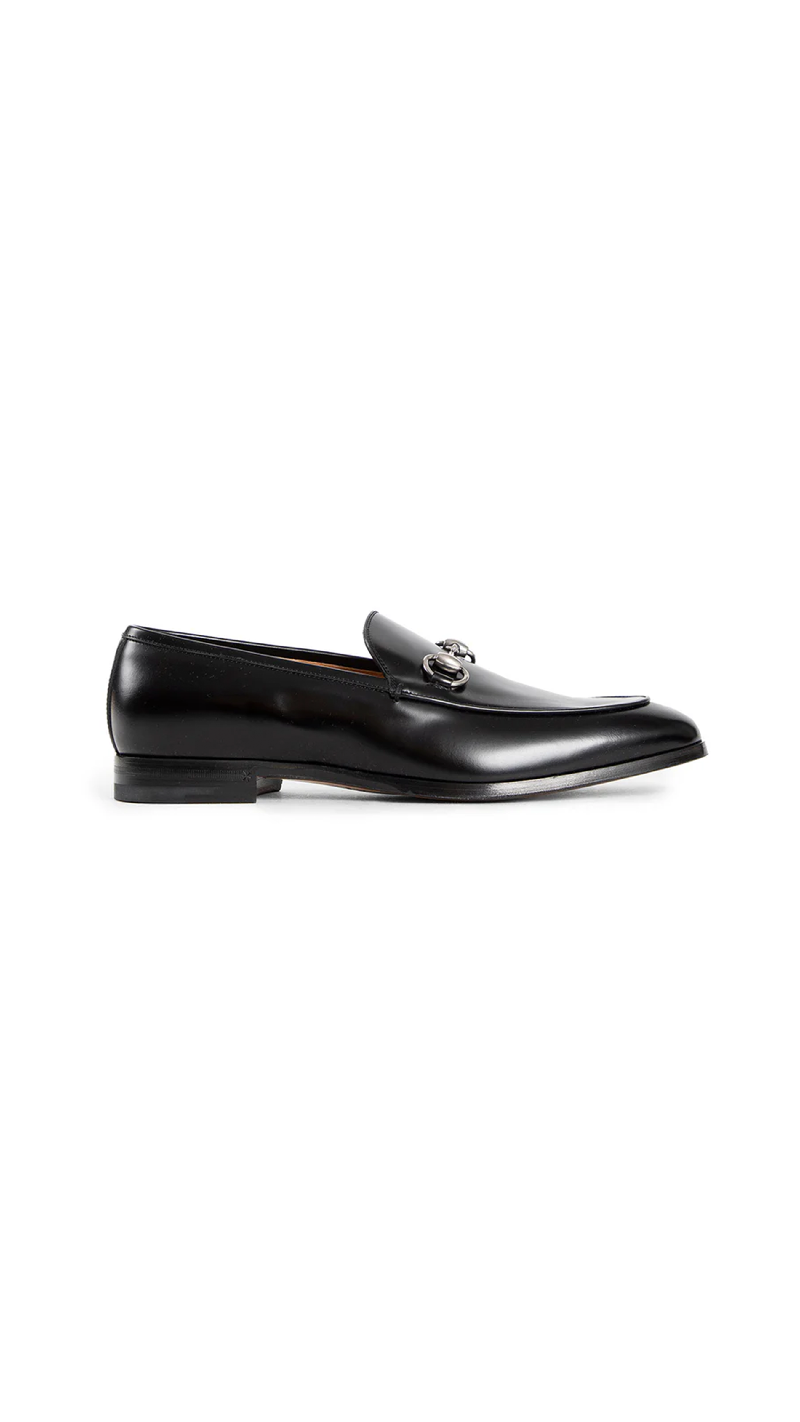 Loafer with Horsebit - Black