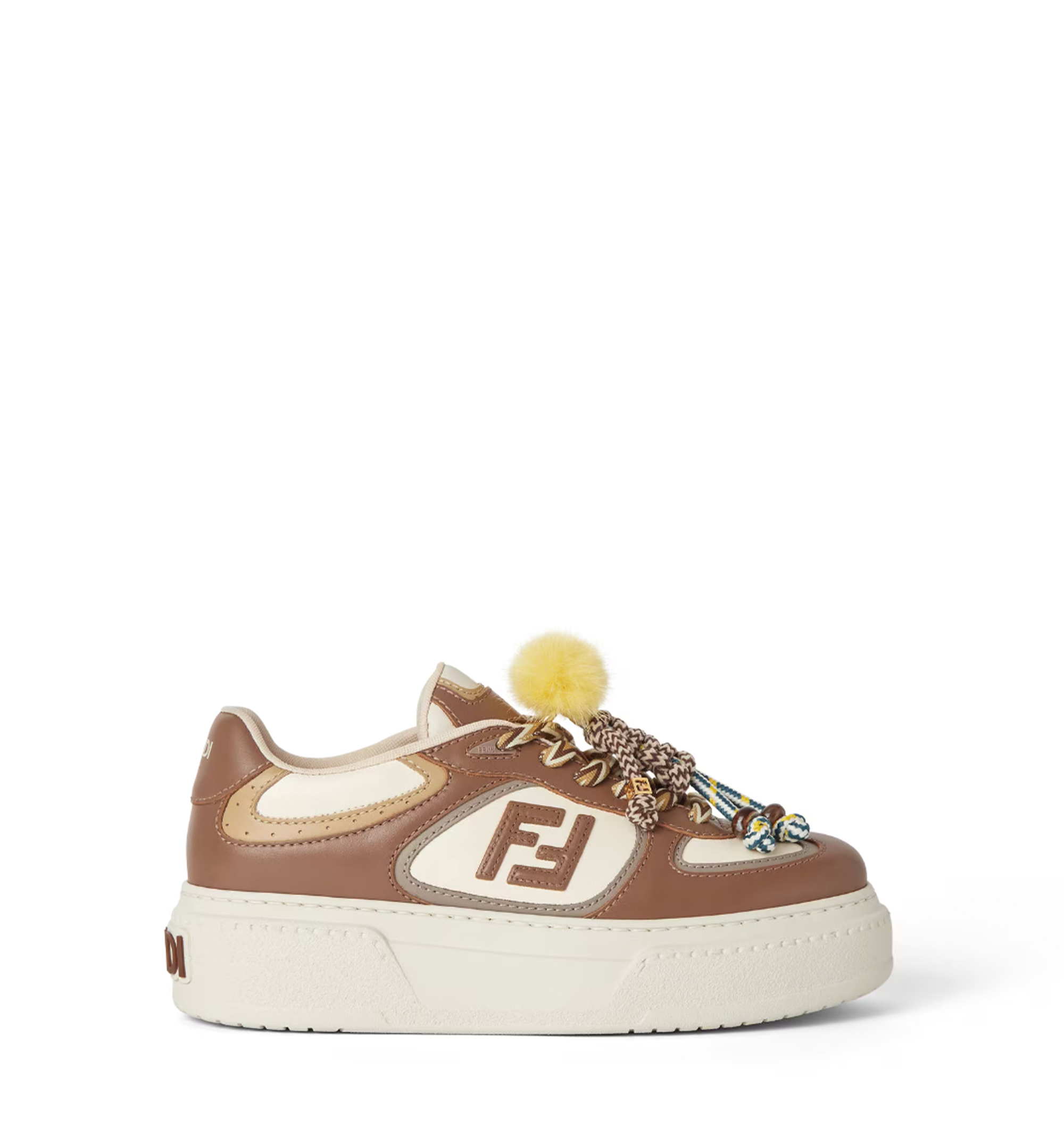 Fendi Match Low Top Platform Sneakers
