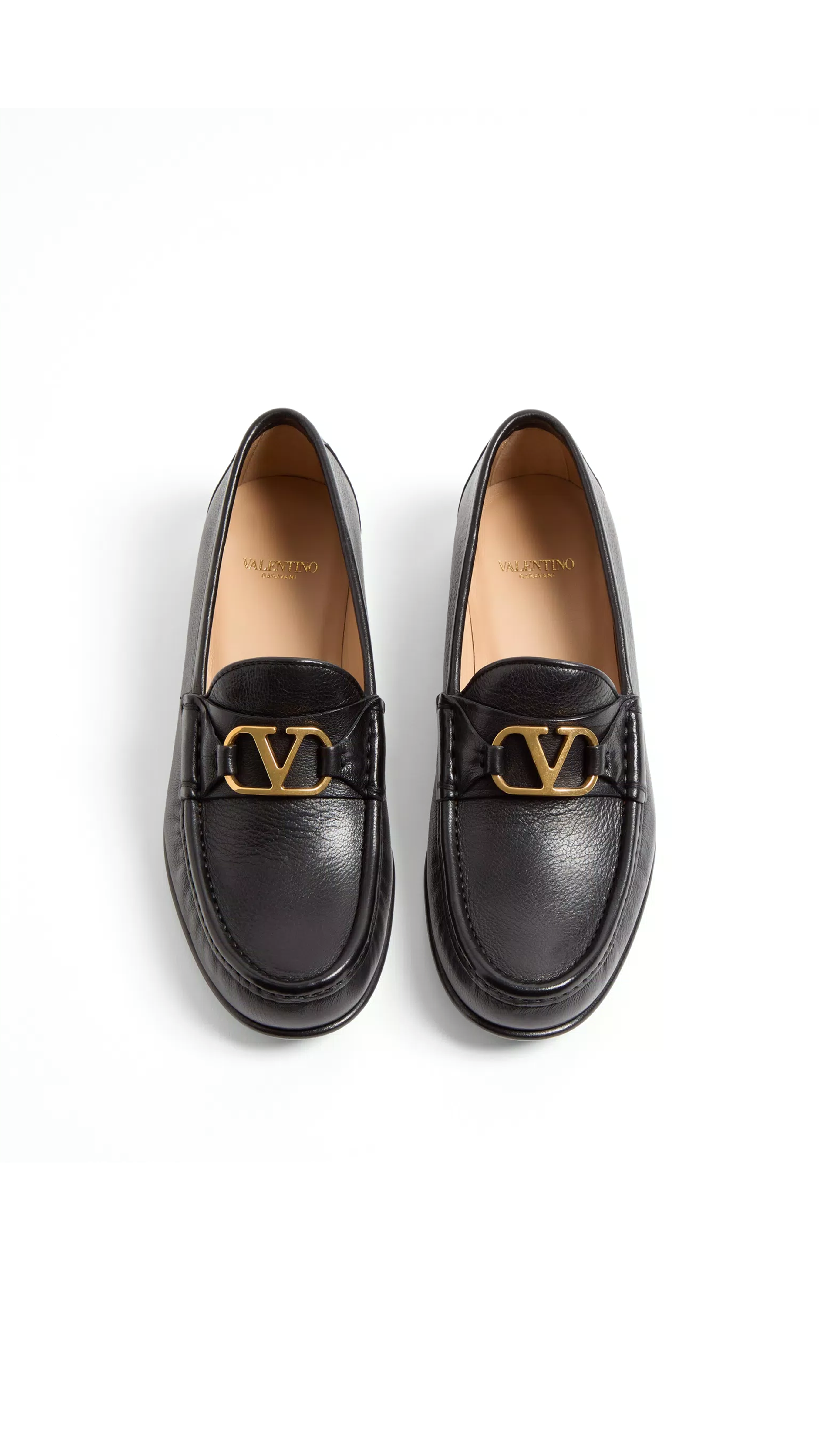 Vlogo Signature Buffalo Loafer 20MM - Black