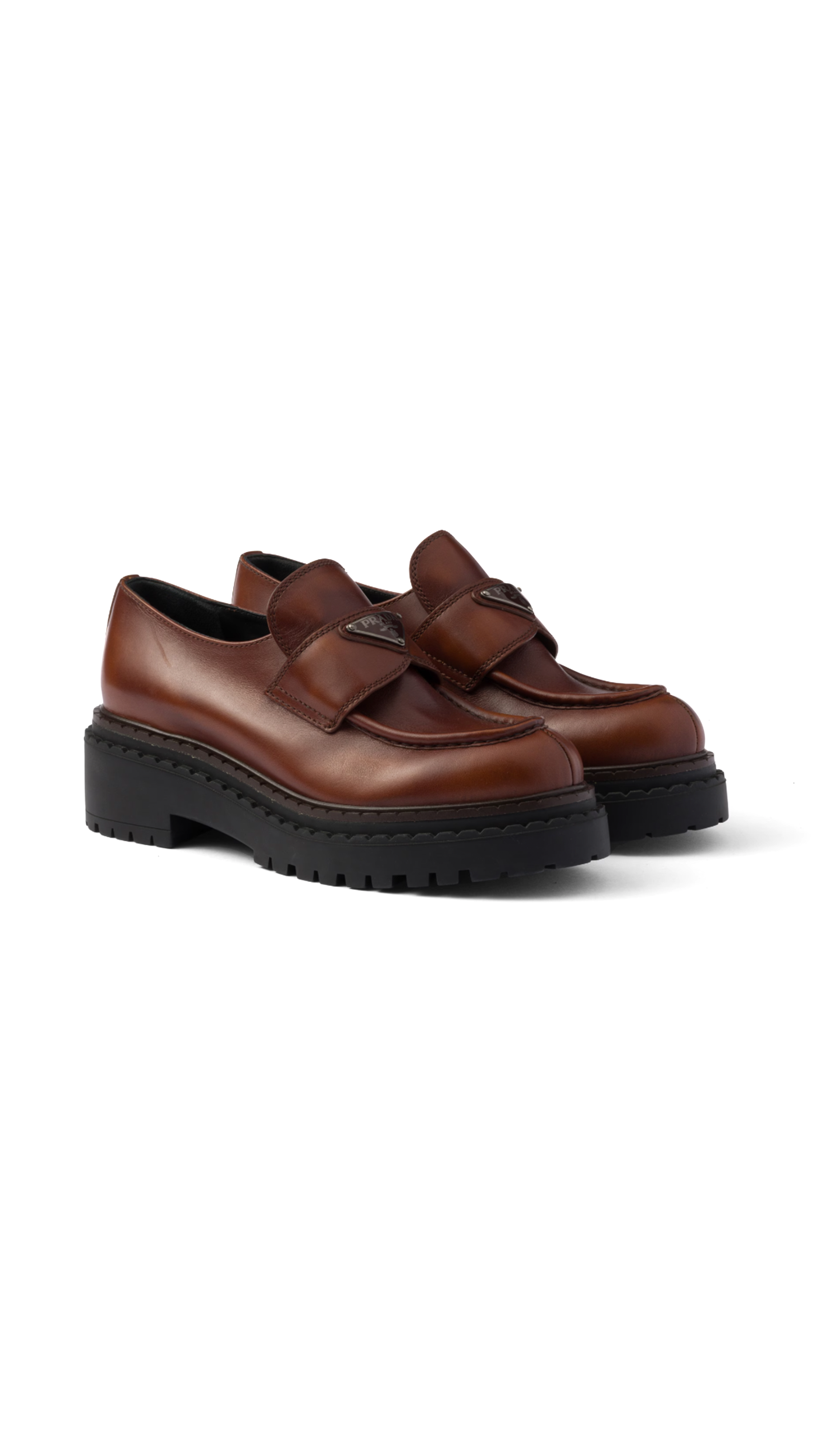 Classic Leather Loafers - Dark Brown