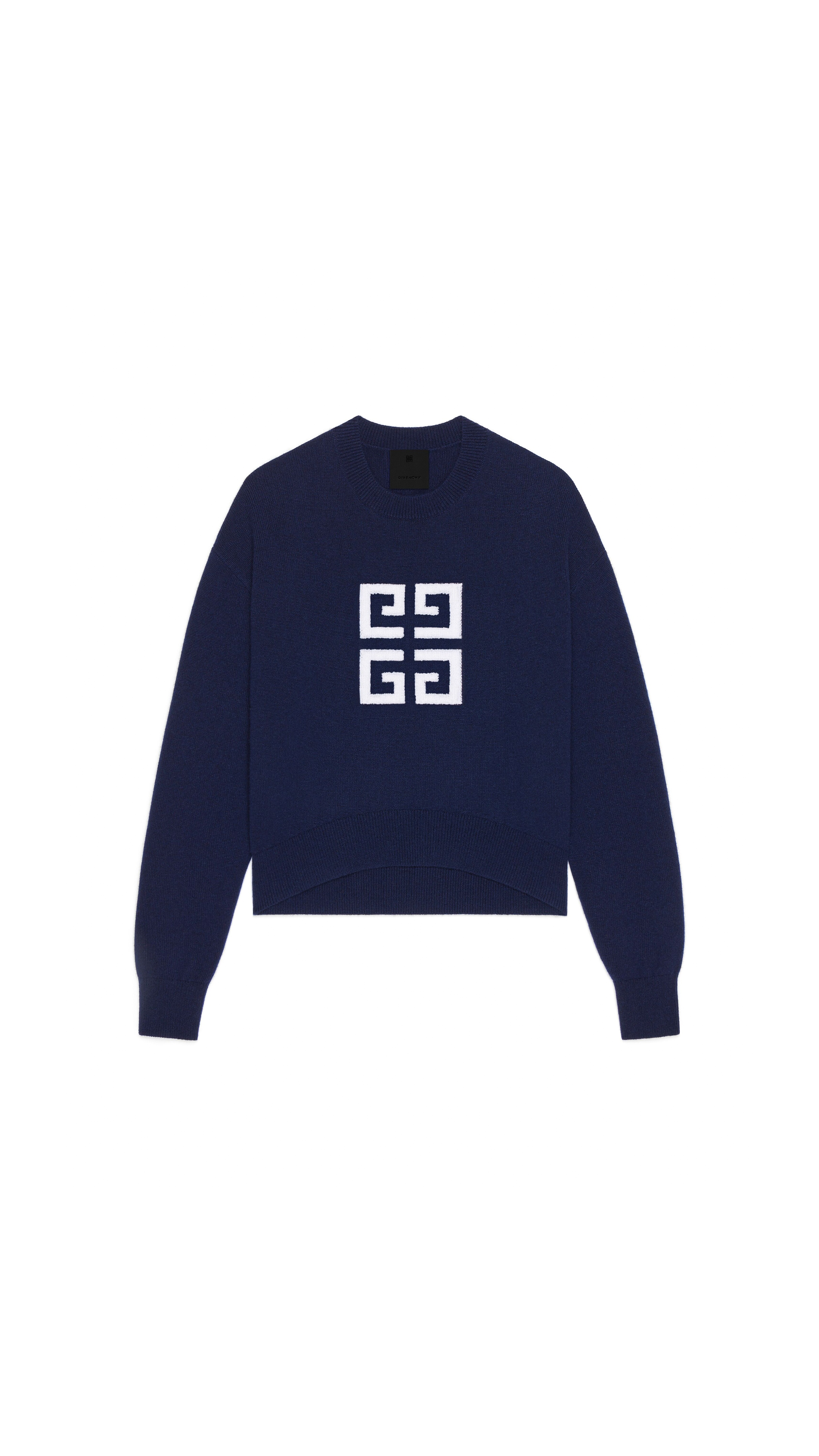 4G Sweater in Cashmere - Navy Blue