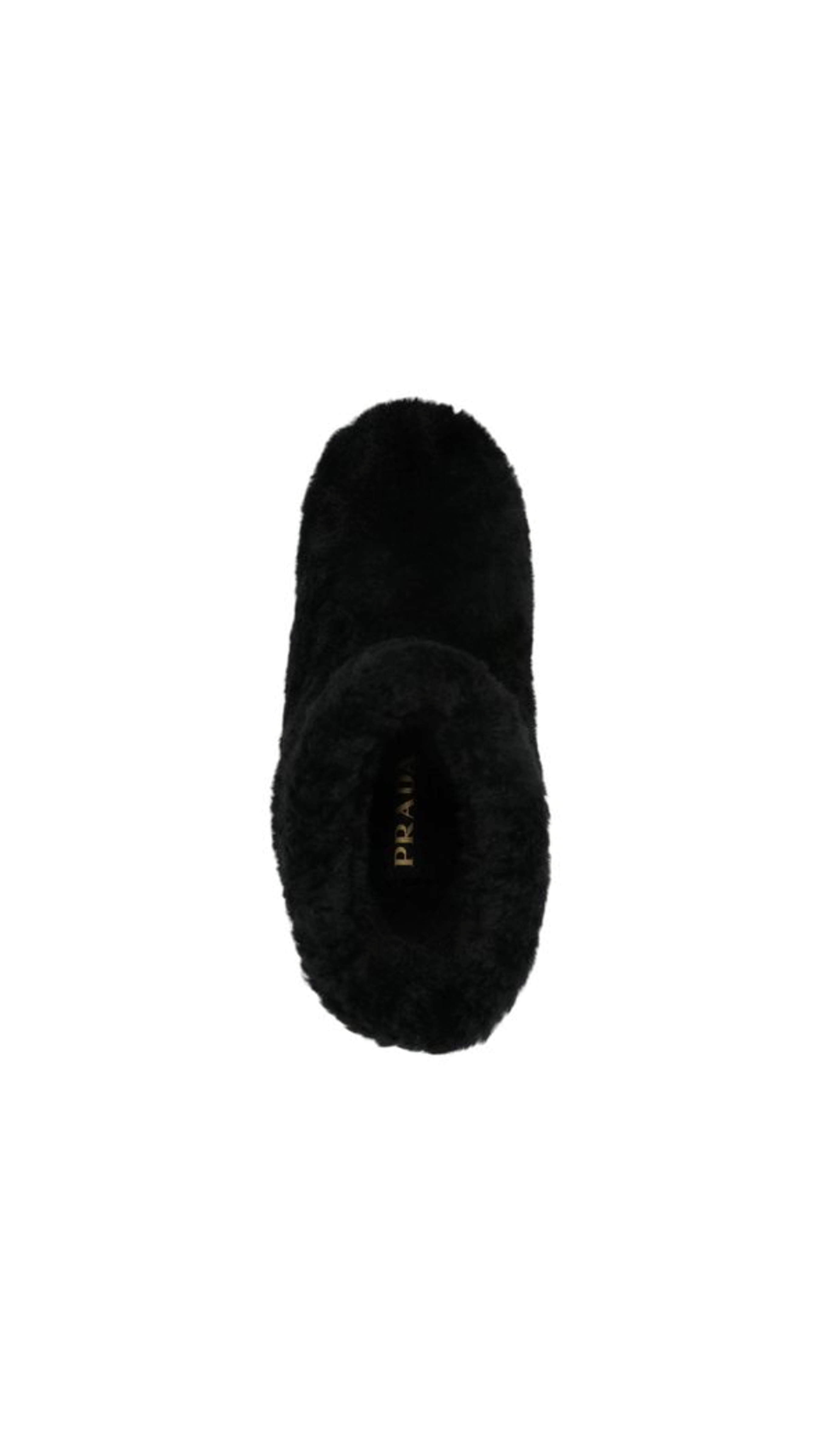 Shearling Booties - Black