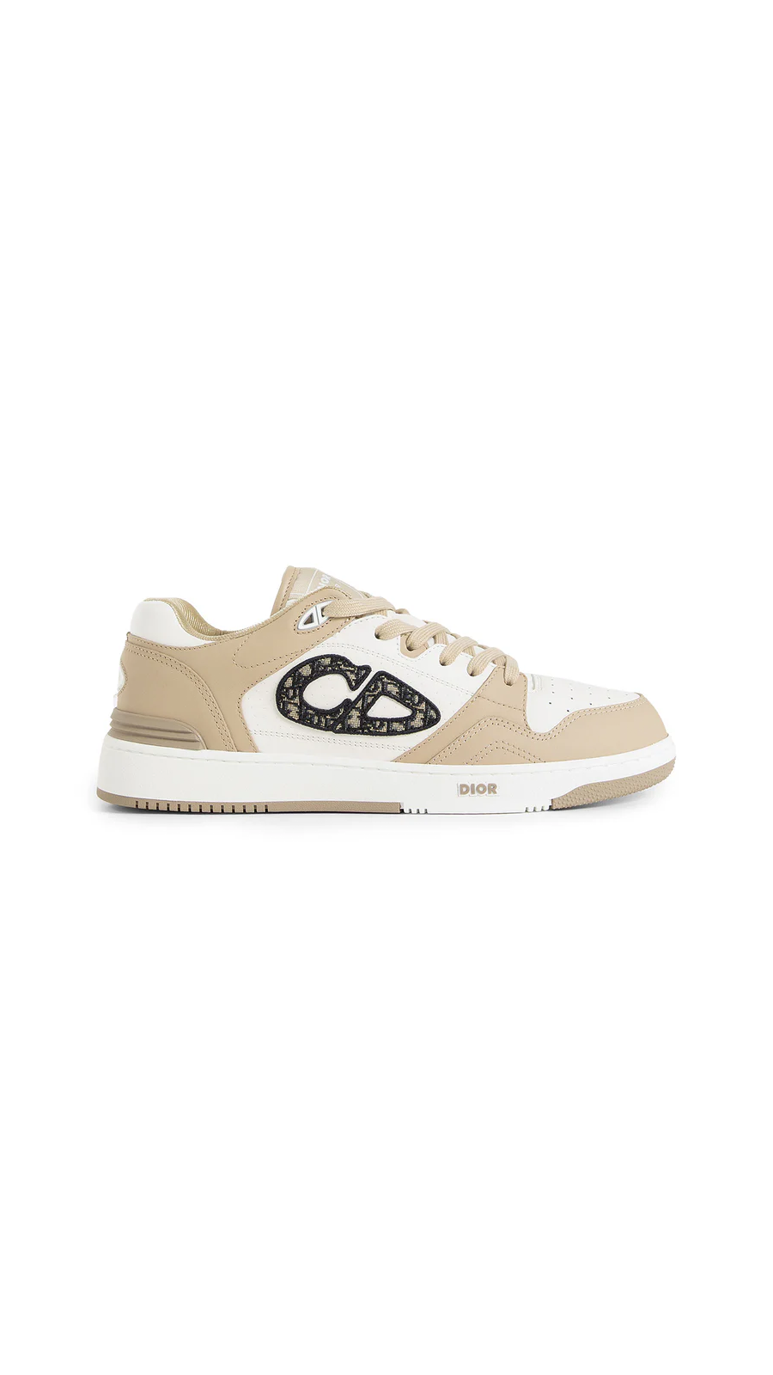 B57 Oblique Sneakers - Beige