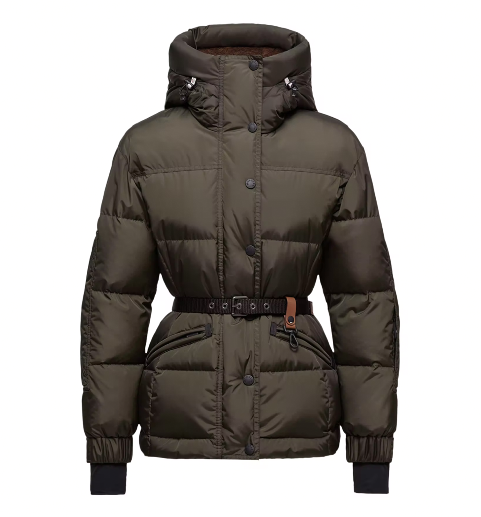 Salastrains Belted Down Ski Jacket