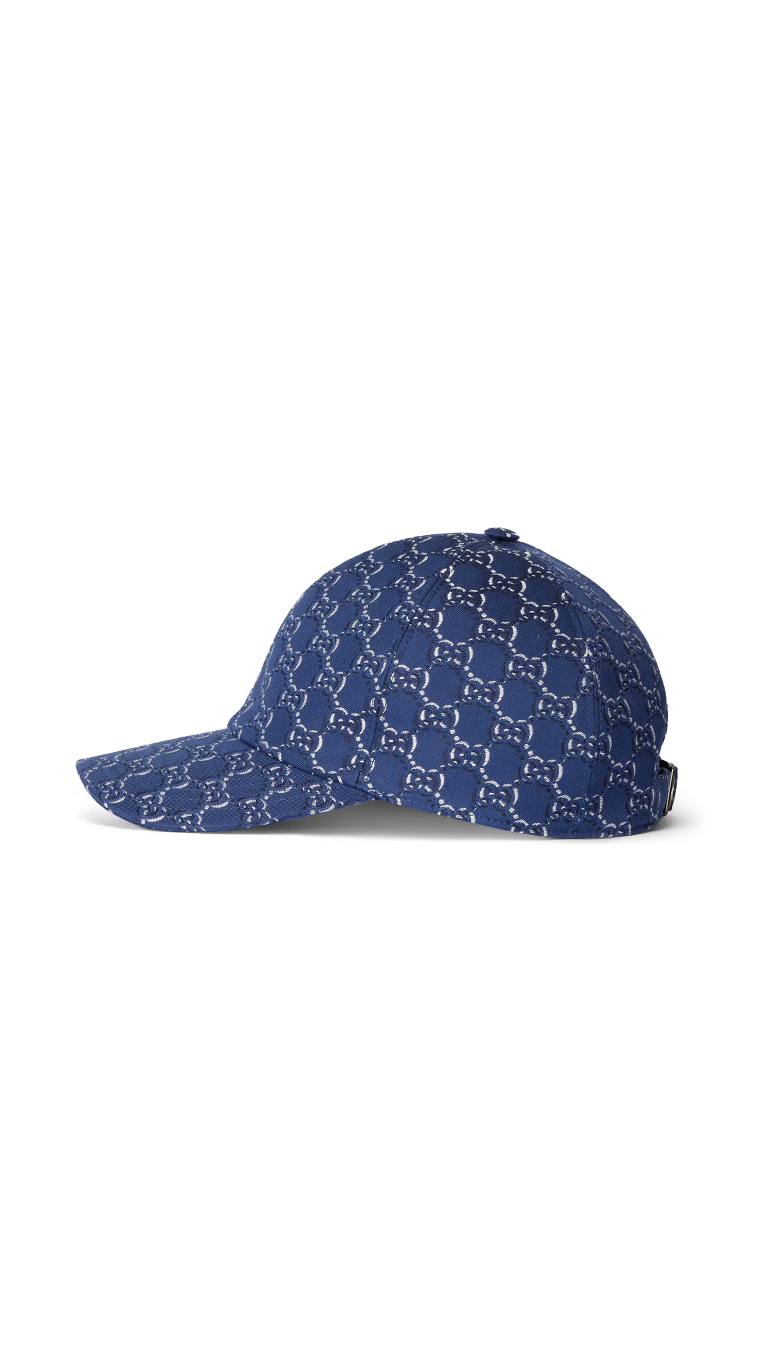 Baseball Hat with GG Shadow - Blue